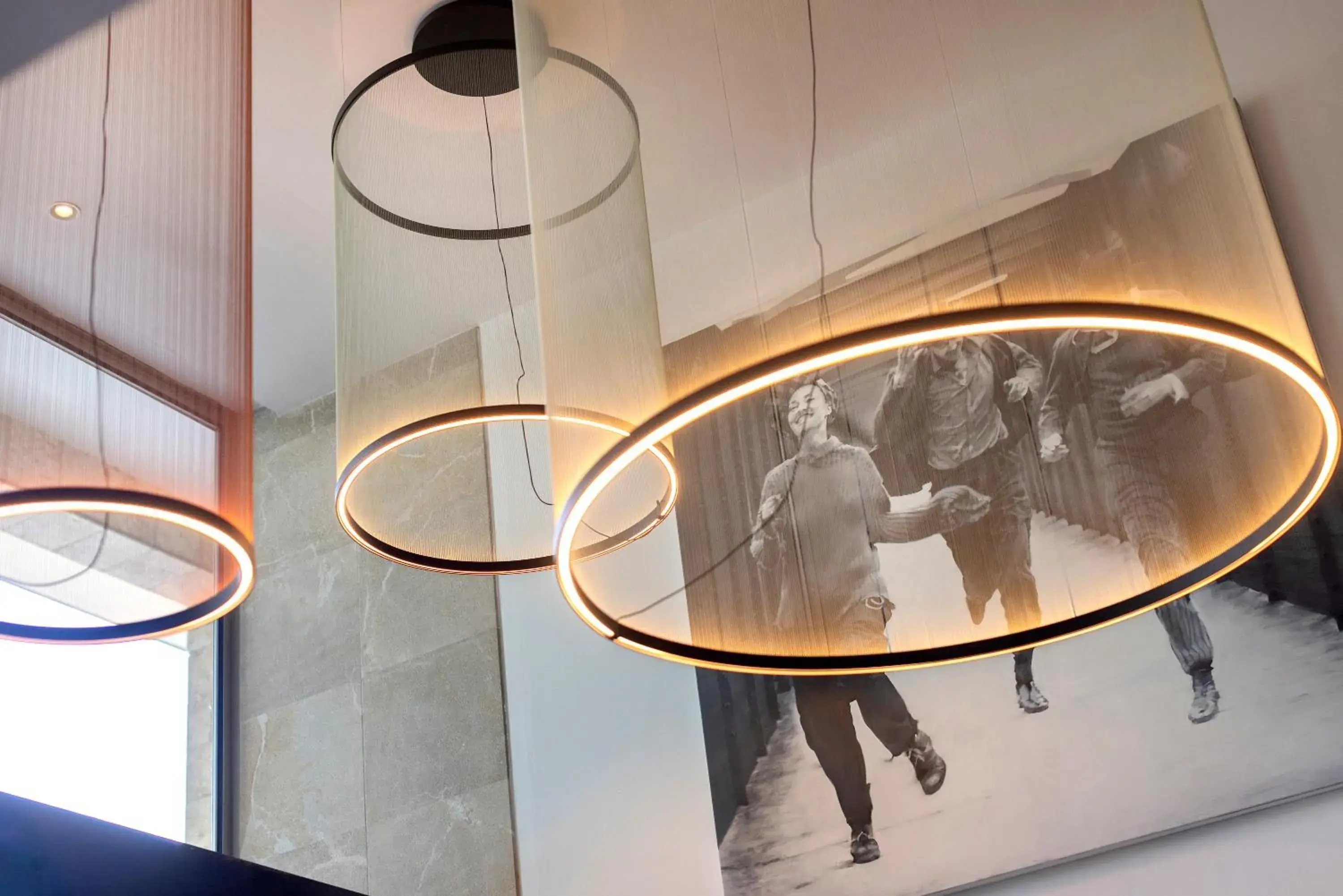 Lobby or reception in HM Jaime III Lobby or reception in HM Jaime III