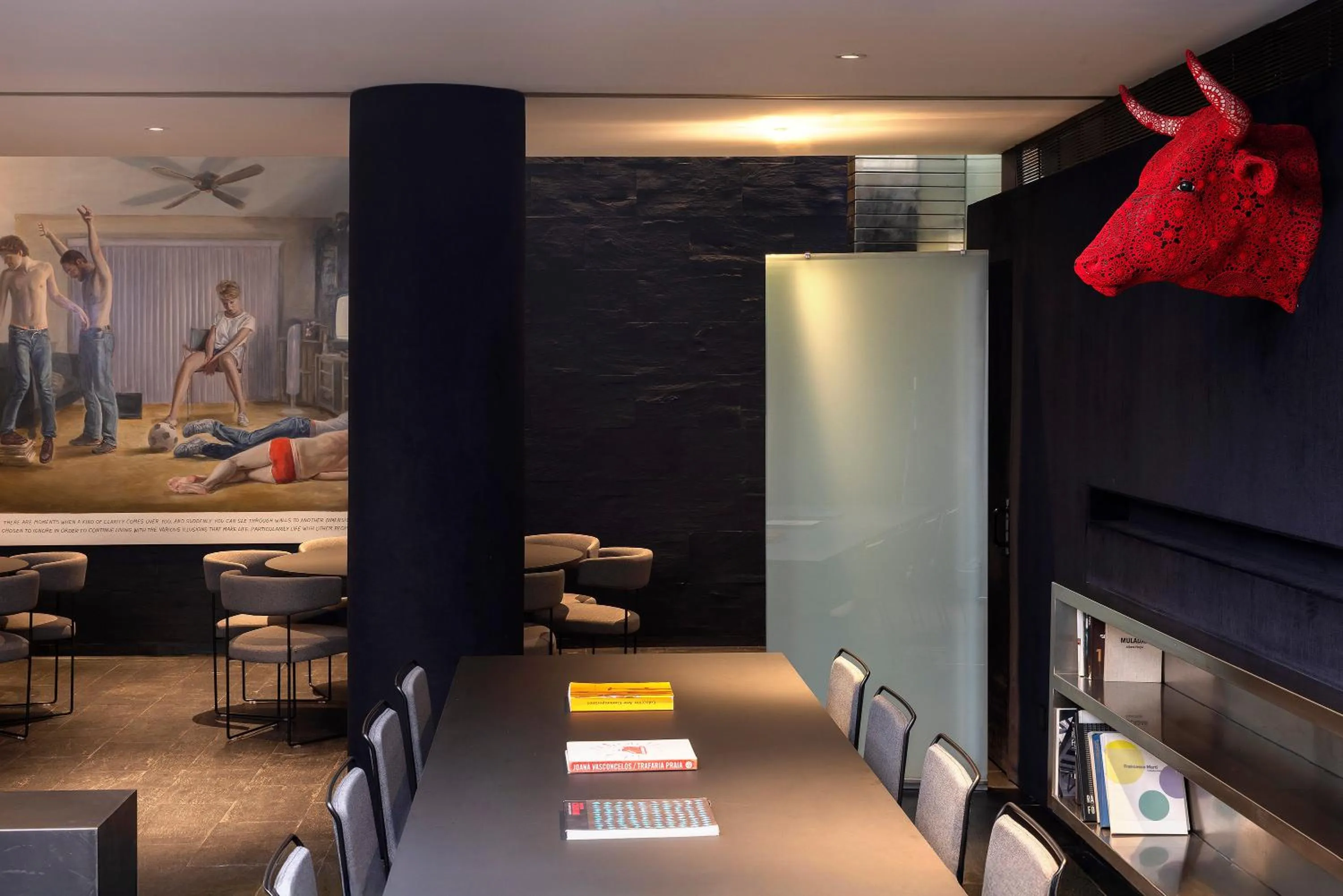 Seating area in HM Jaime III