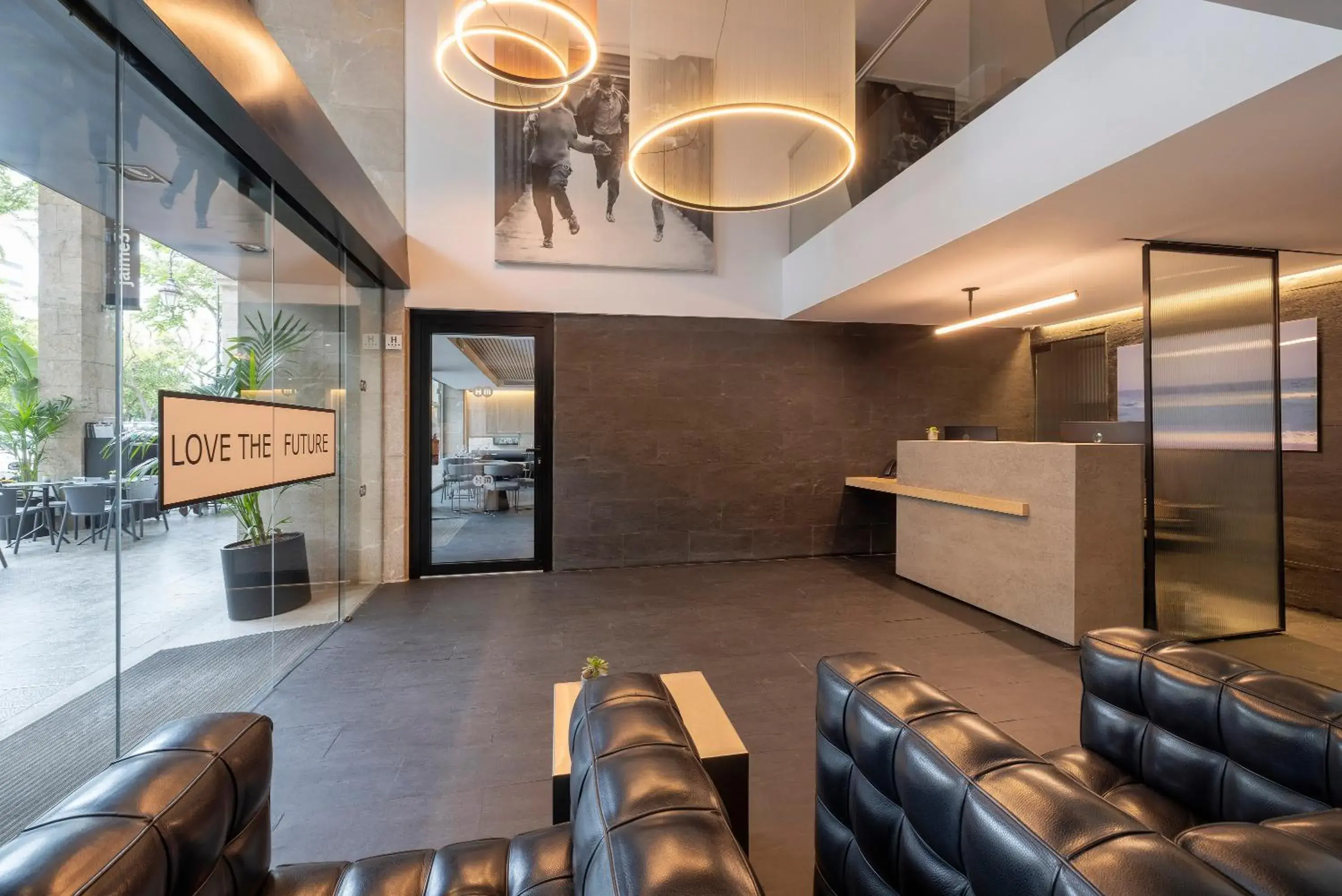 Lobby or reception in HM Jaime III Lobby or reception in HM Jaime III