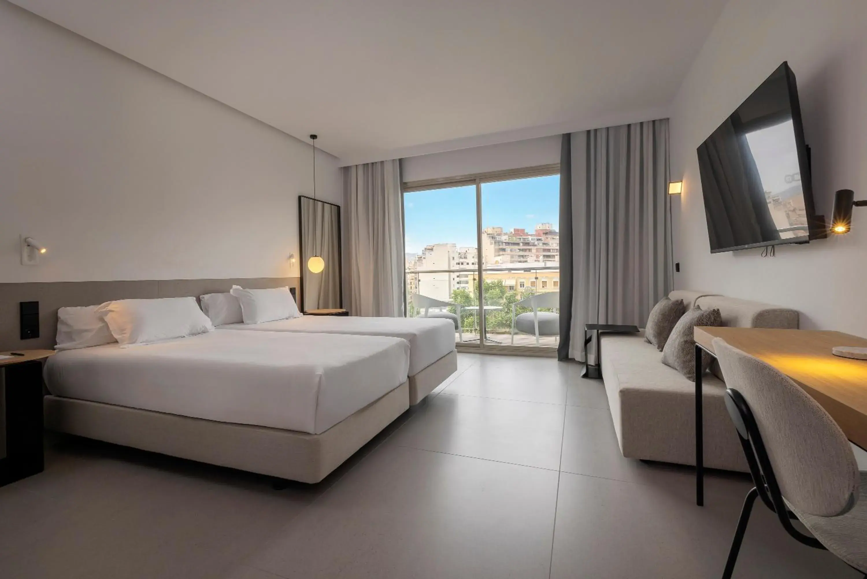 Double Room with City View and Balcony - single occupancy in HM Jaime III Double Room with City View and Balcony - single occupancy in HM Jaime III