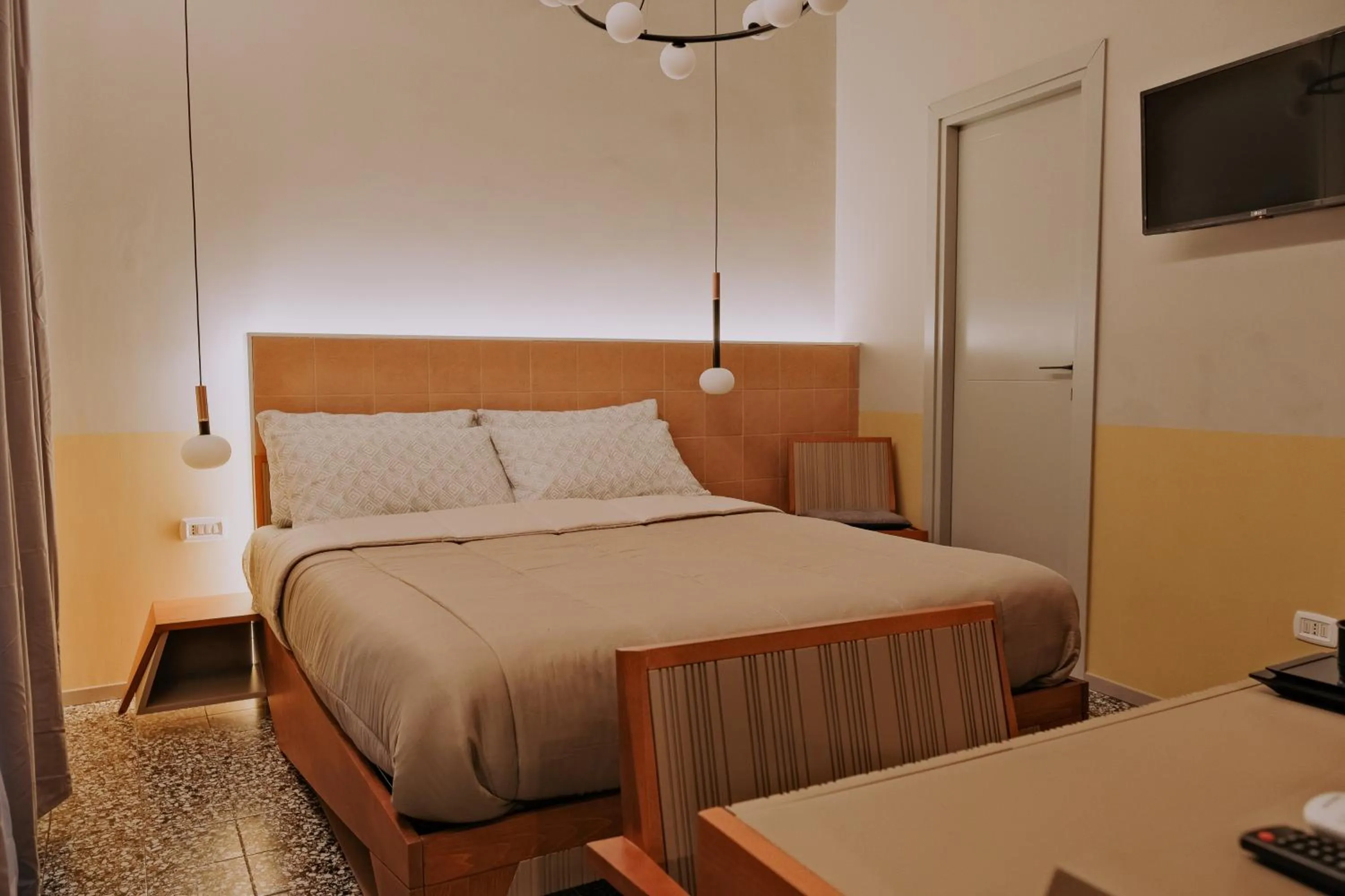 Bed in Occhi di Napoli Experiential Relais