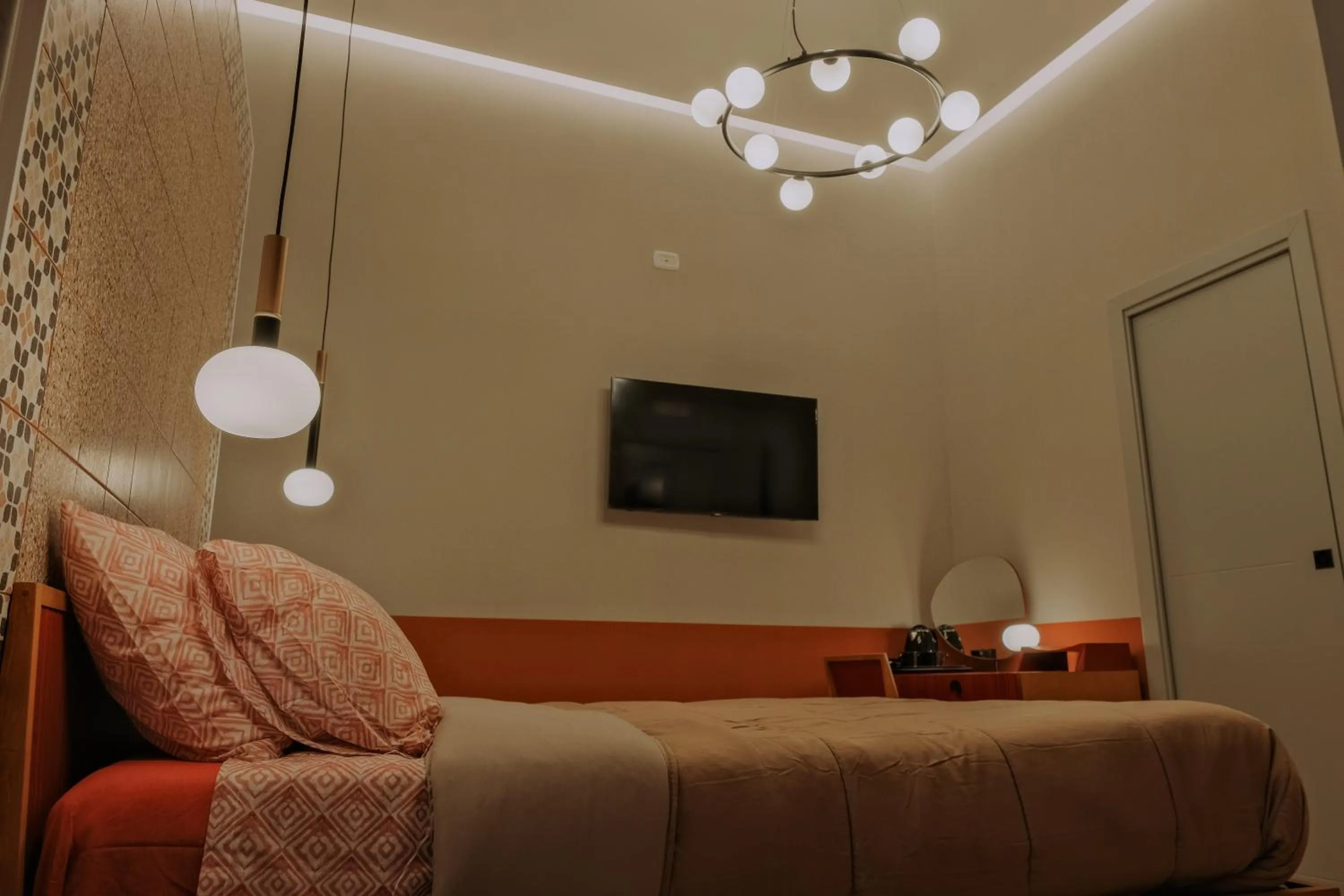 Bed in Occhi di Napoli Experiential Relais