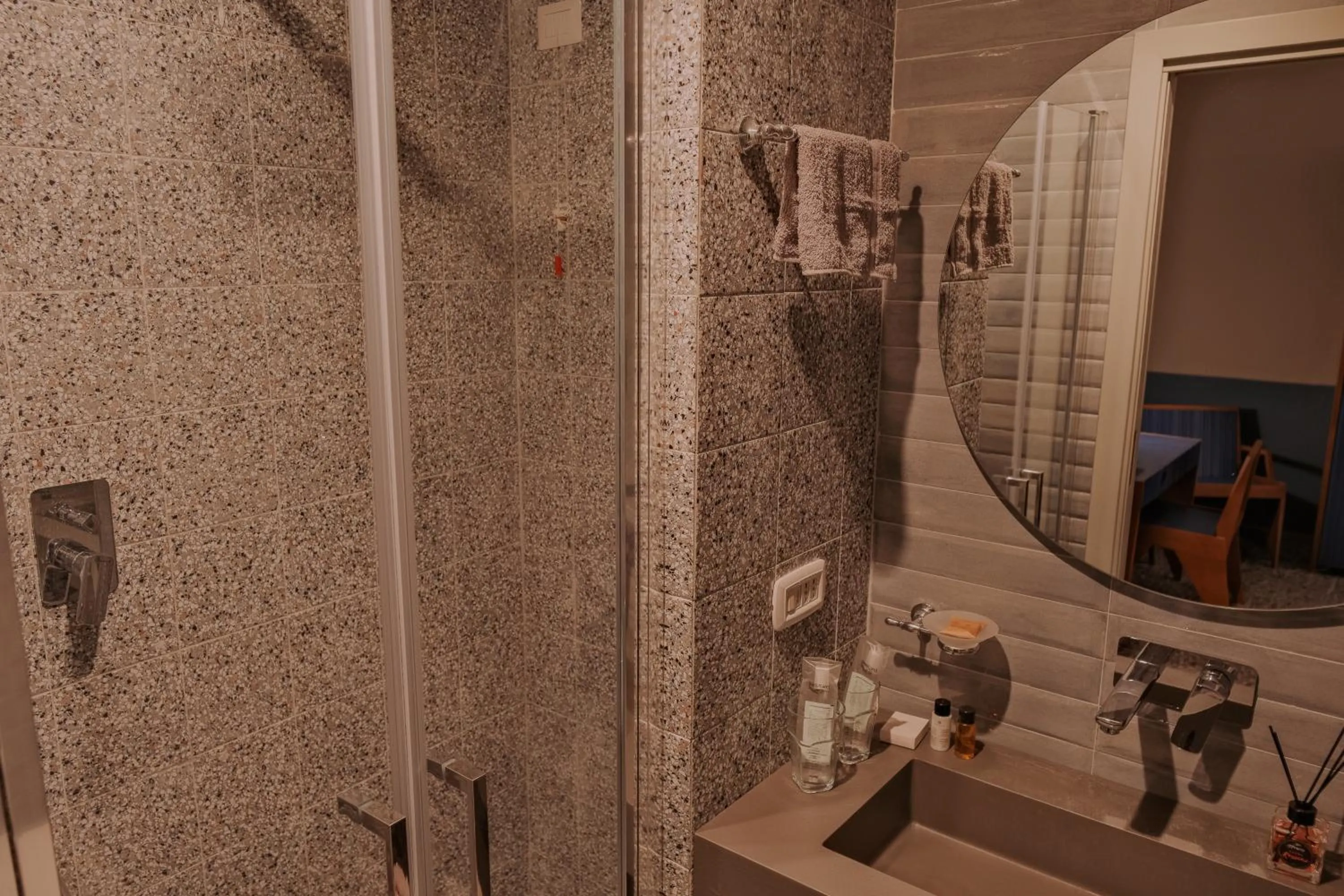 Bathroom in Occhi di Napoli Experiential Relais