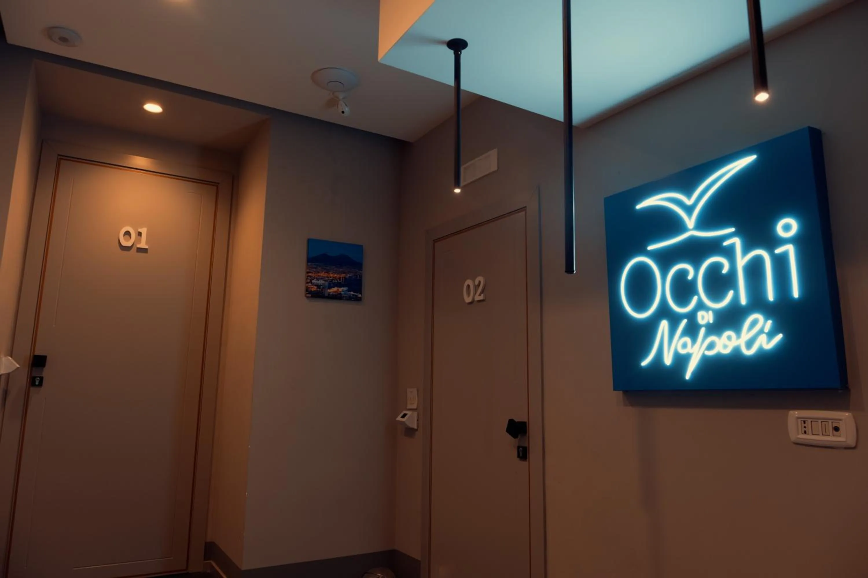 Lobby or reception in Occhi di Napoli Experiential Relais