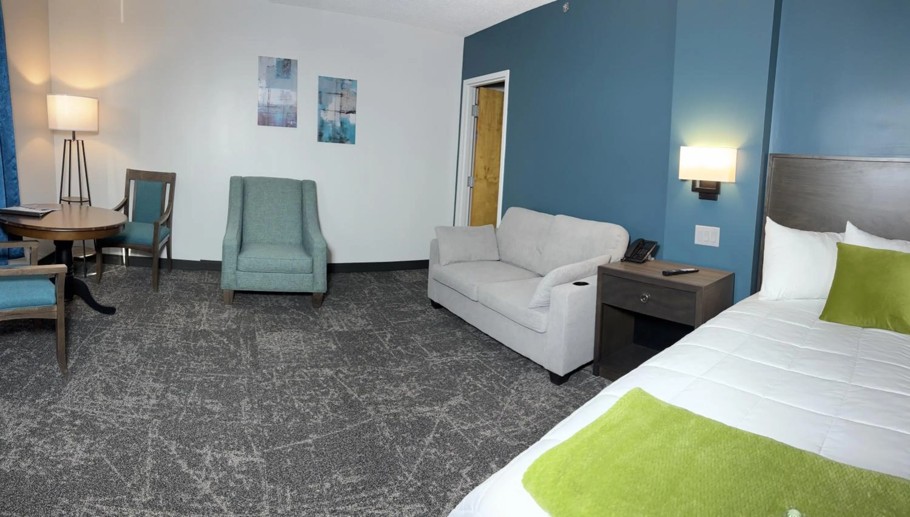 Bed in The Northeastland Hotel