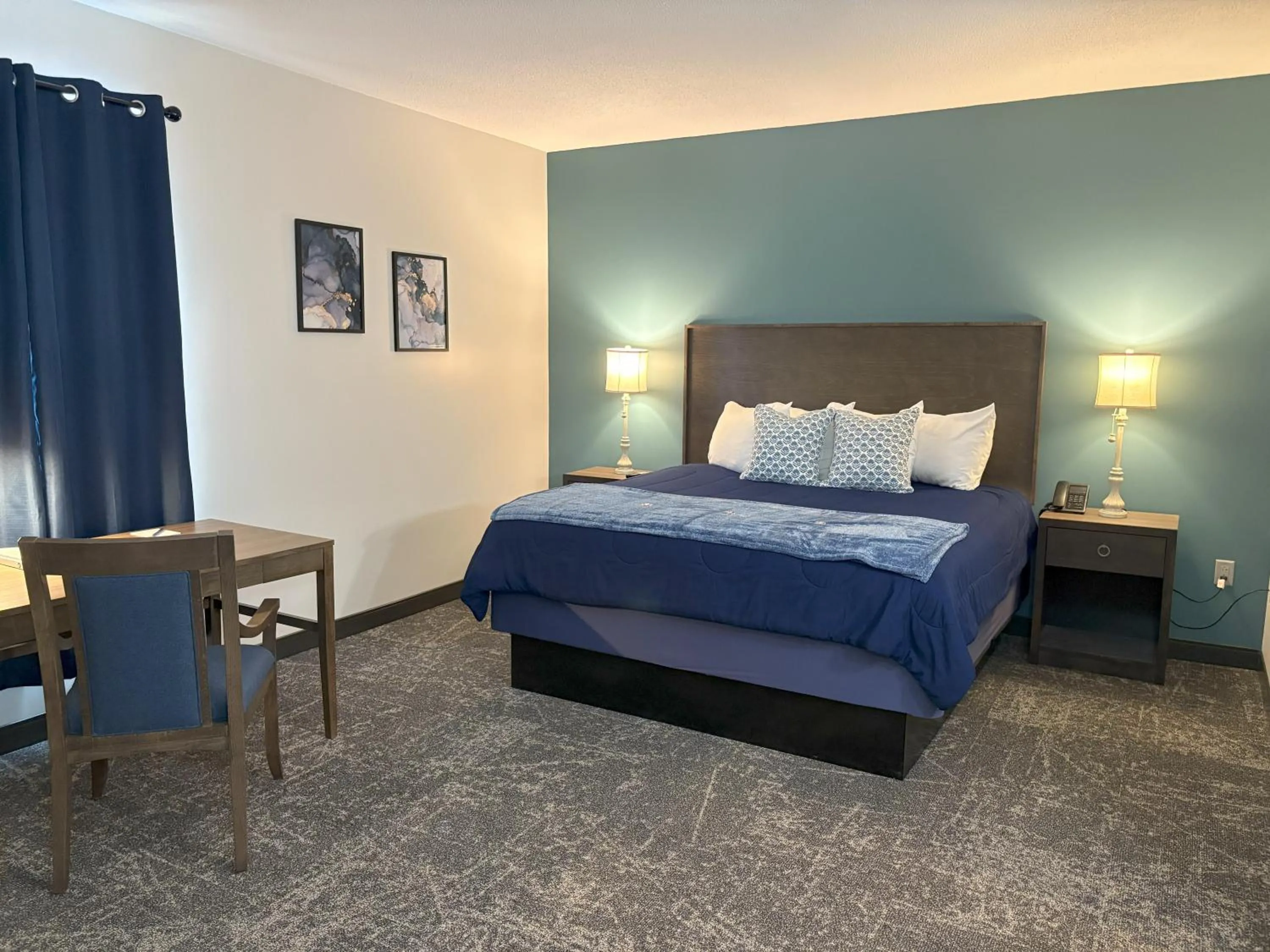 Bed in The Northeastland Hotel