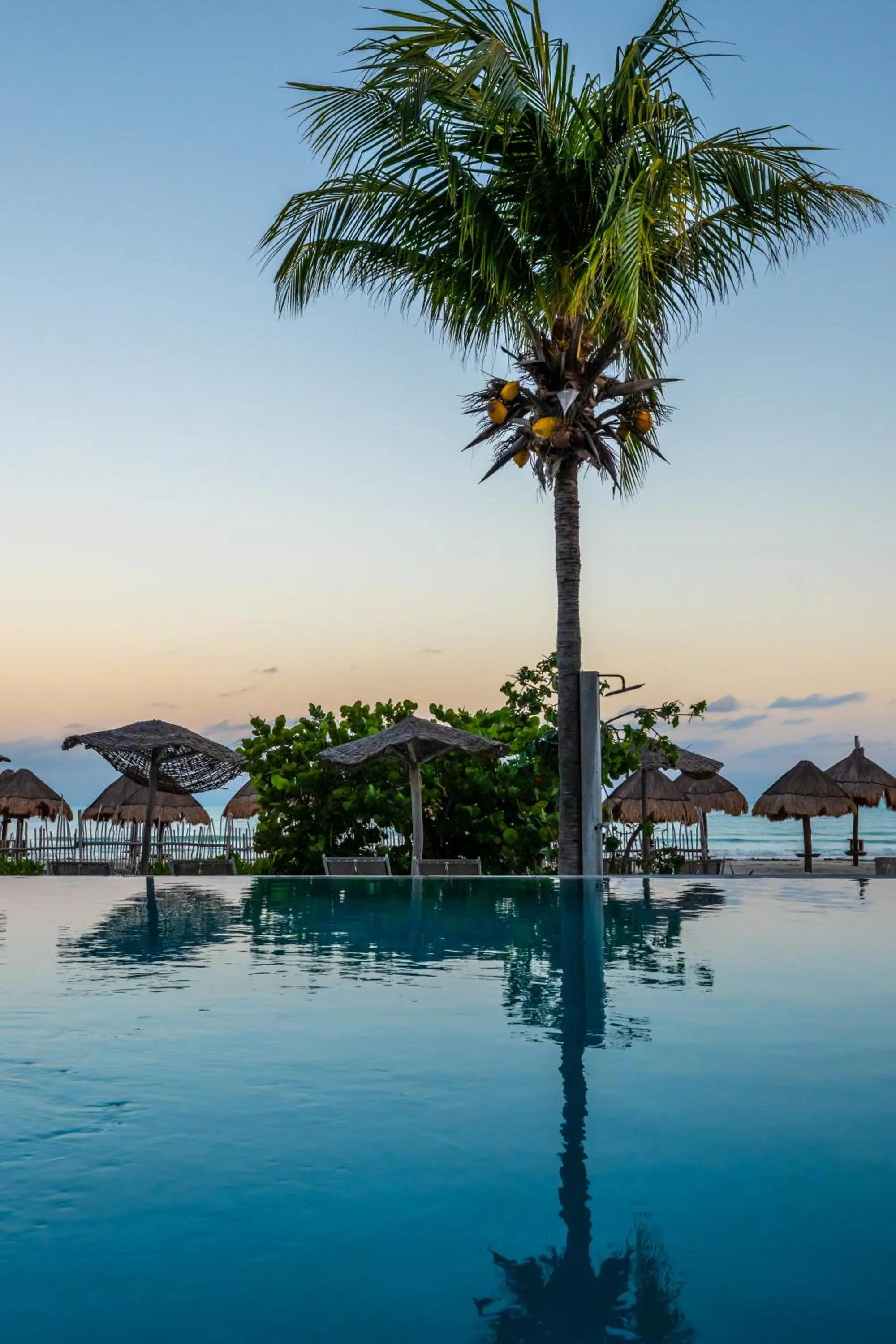 Pool view in My Blue Hotel Holbox