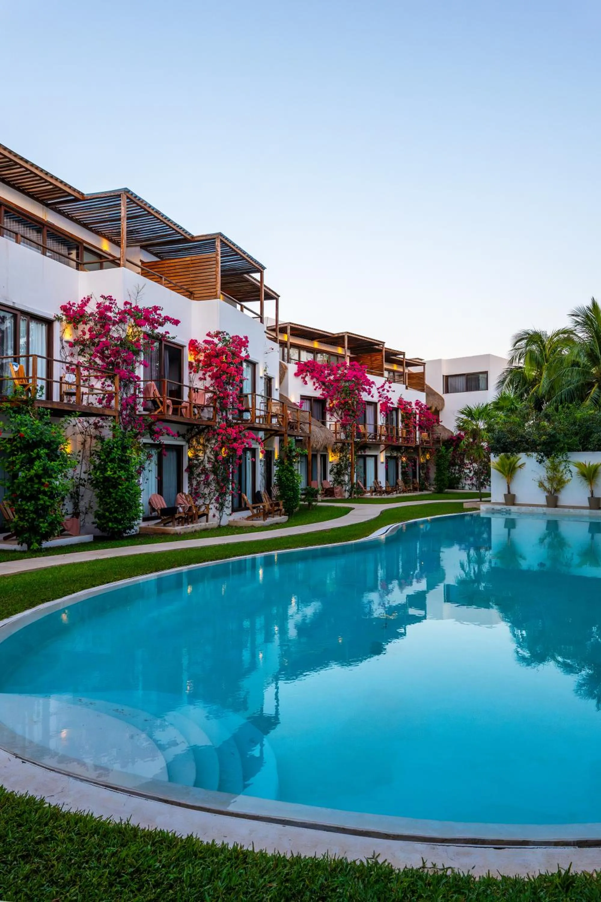 Garden in My Blue Hotel Holbox