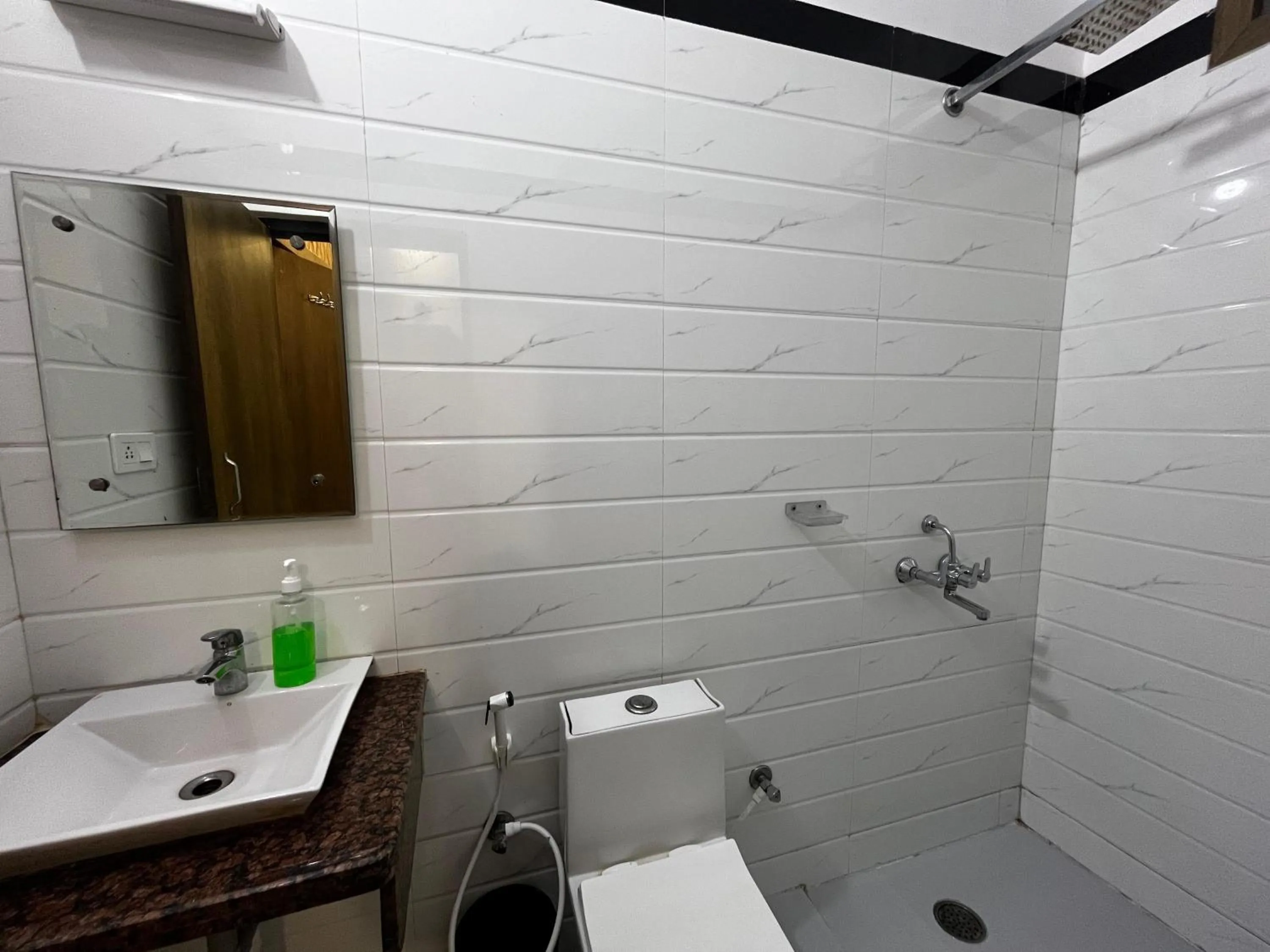 Shower in Taj Nice Point Manage by Taj Sunrise Group