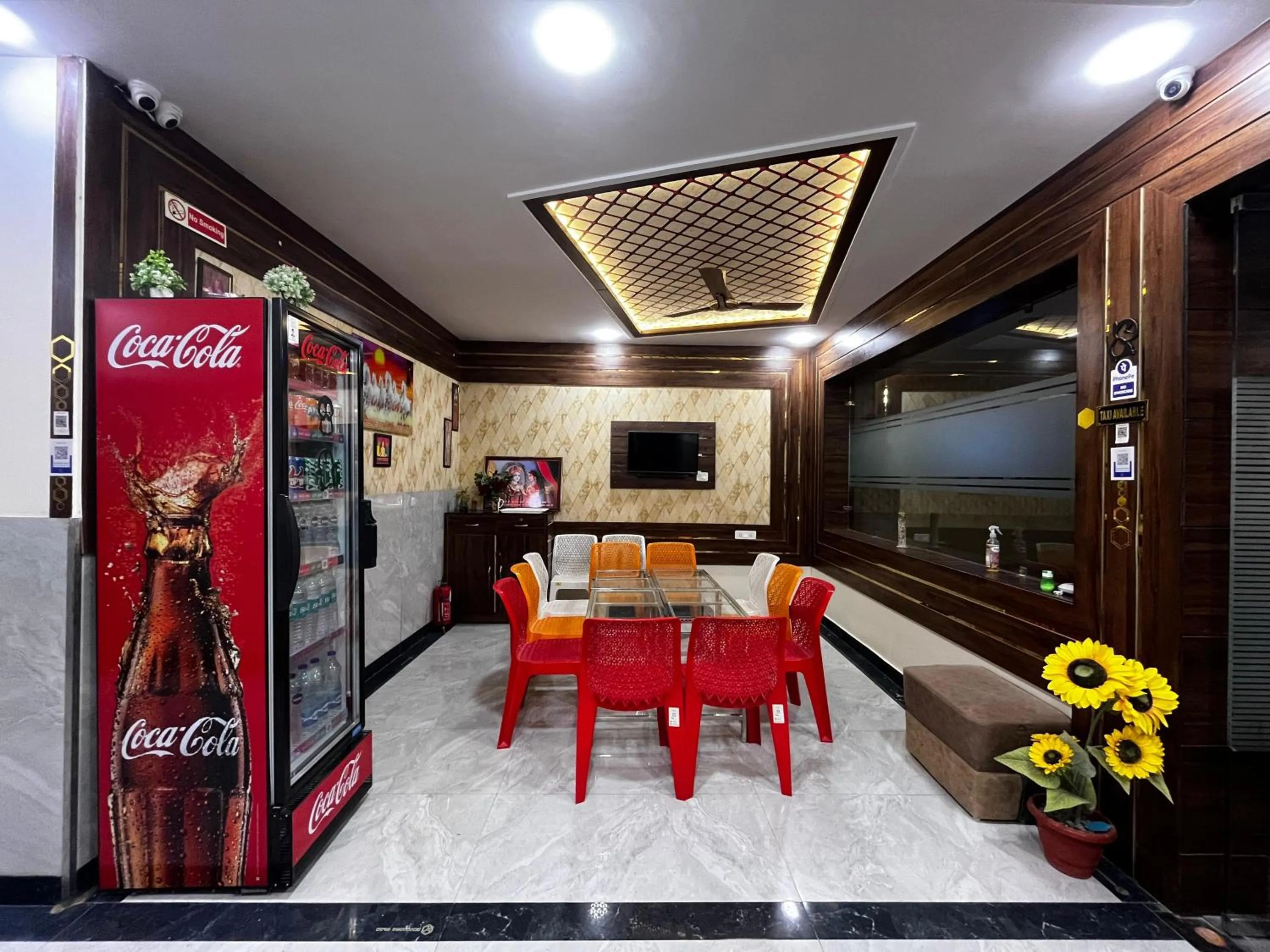 Dining area in Taj Nice Point Manage by Taj Sunrise Group