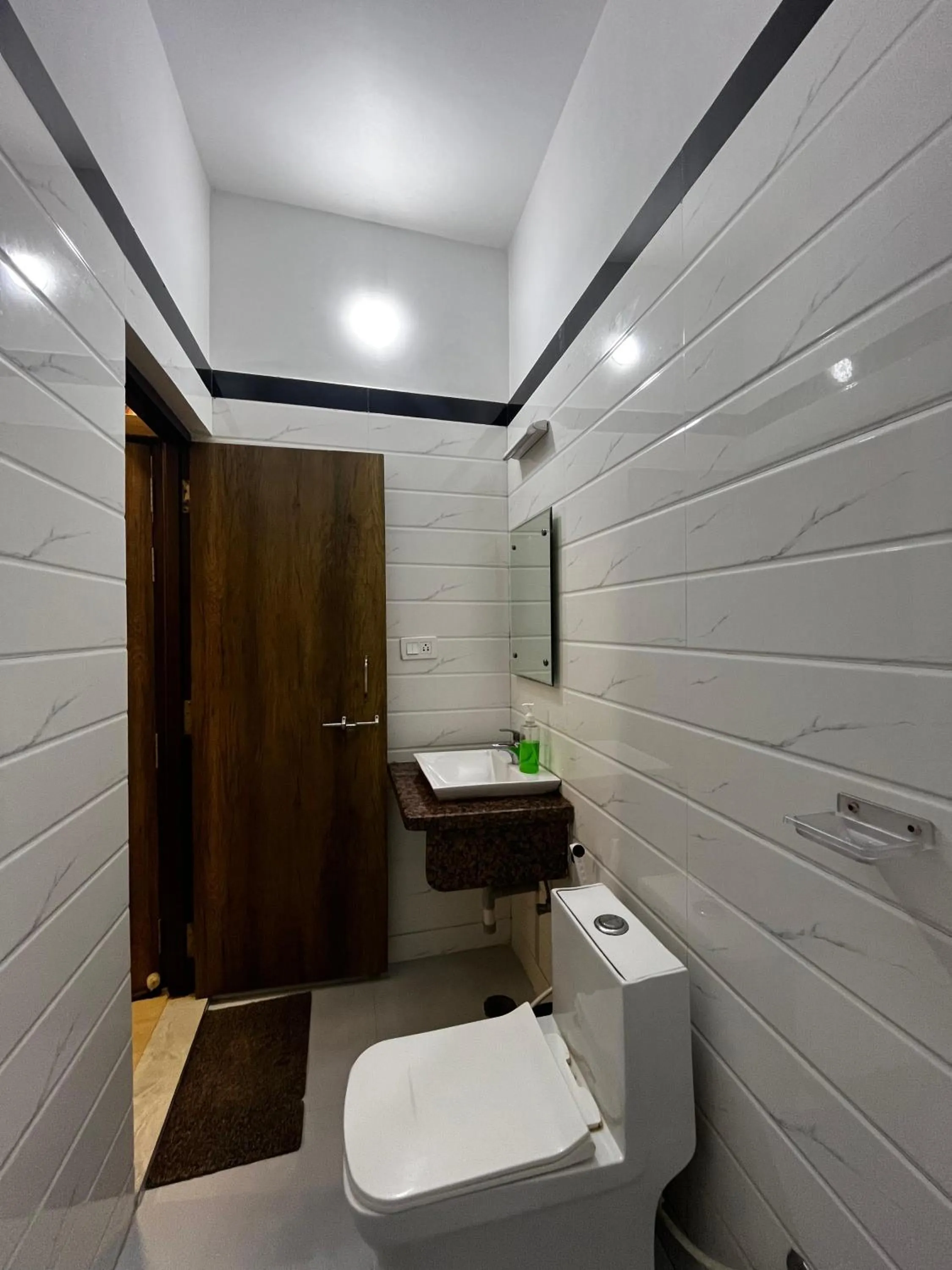 Toilet in Taj Nice Point Manage by Taj Sunrise Group