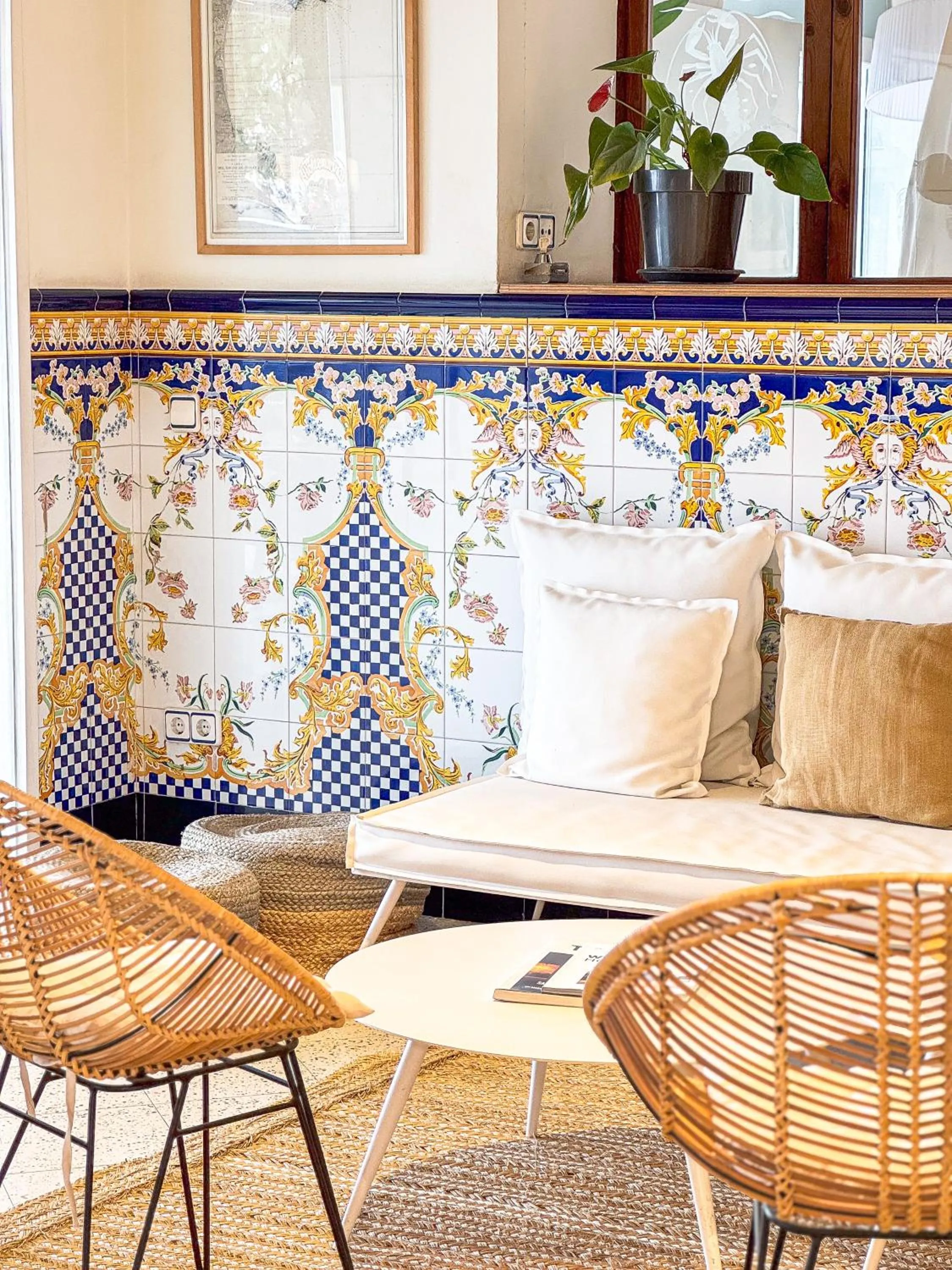 Lobby or reception in Hotel Marina