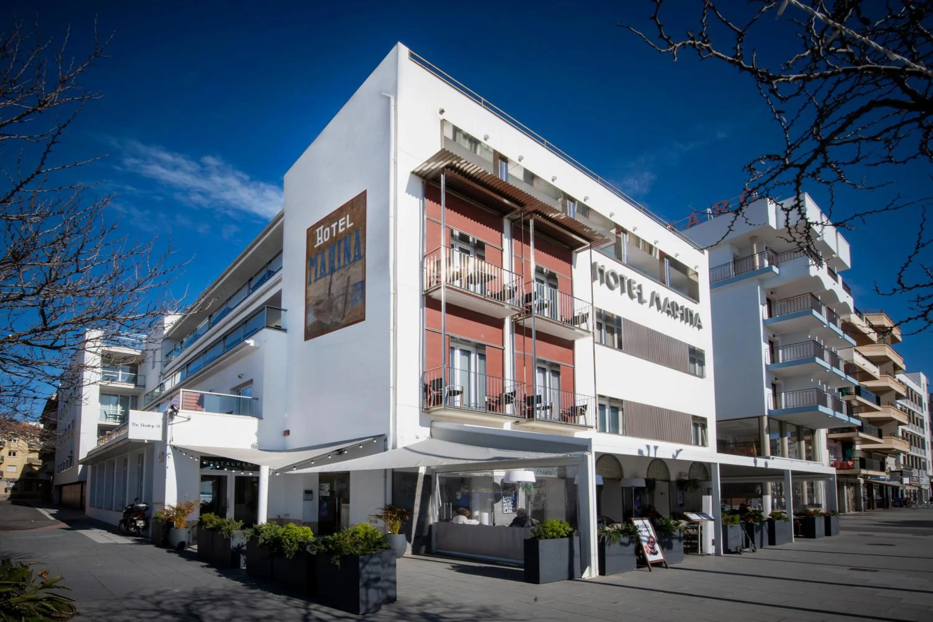 Property building in Hotel Marina