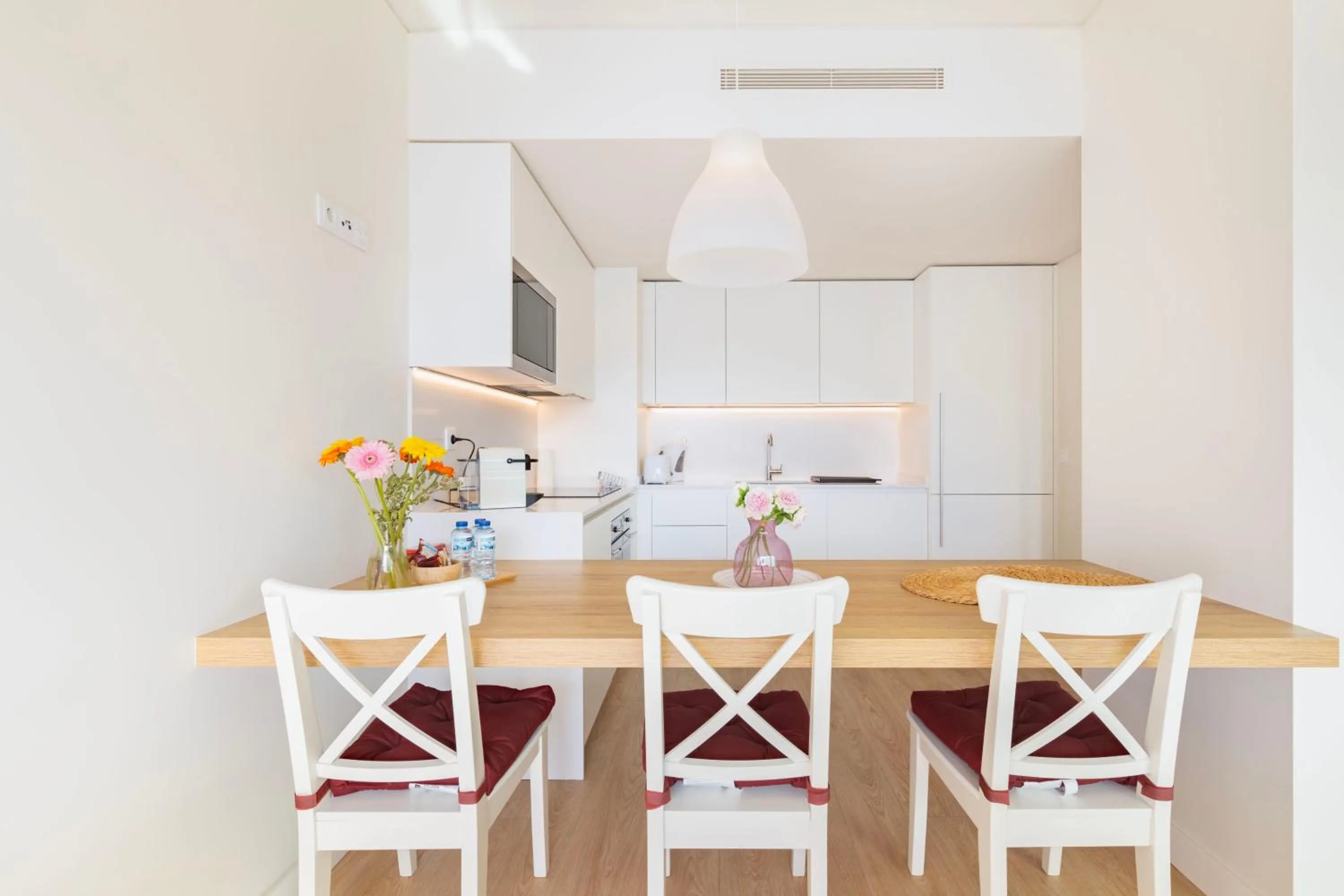 Kitchen or kitchenette in Apartment Lisboa Oriente