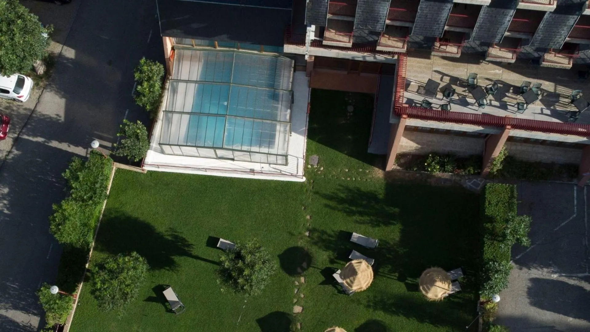 Bird's eye view in Evenia Monte Alba