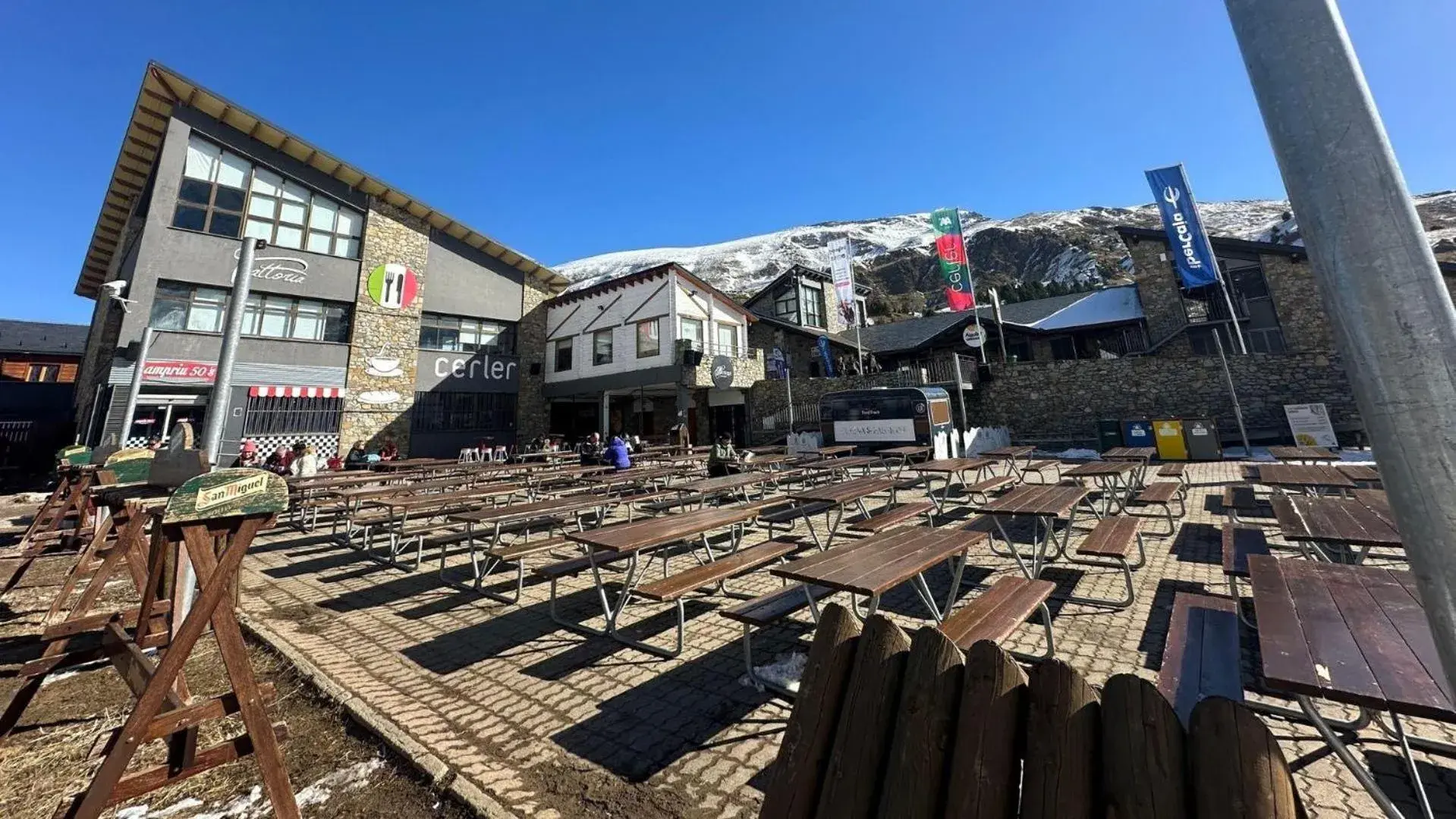 Landmark view in Evenia Monte Alba Landmark view in Evenia Monte Alba