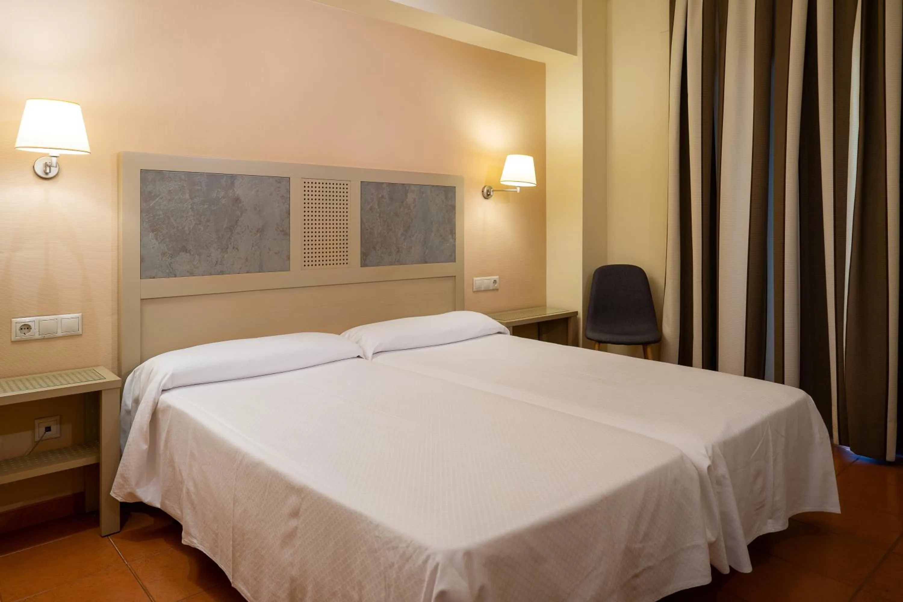 Bed in Hotel Alcossebre