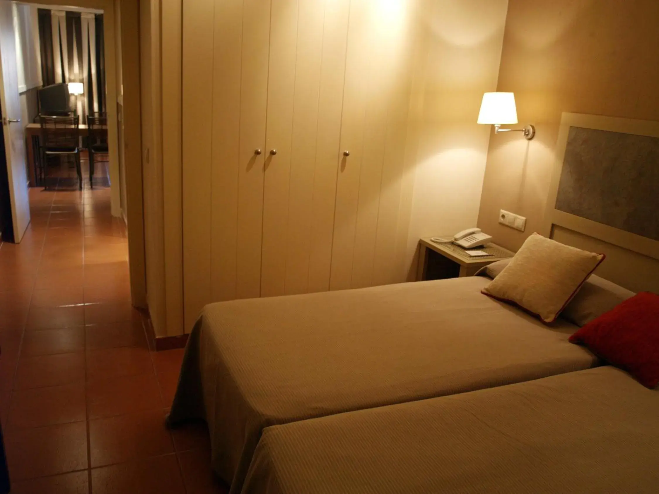 Bed in Hotel Alcossebre Bed in Hotel Alcossebre