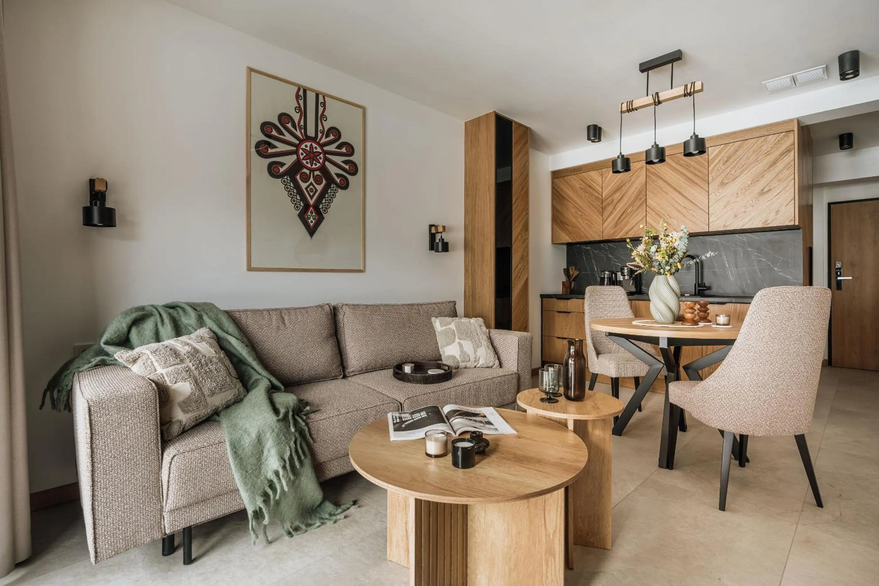 Kitchen or kitchenette in Polana Resort - LoftAffair Collection