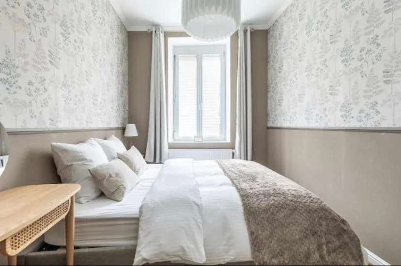 Bed in Appart Deluxe Confort avec Parking Privé