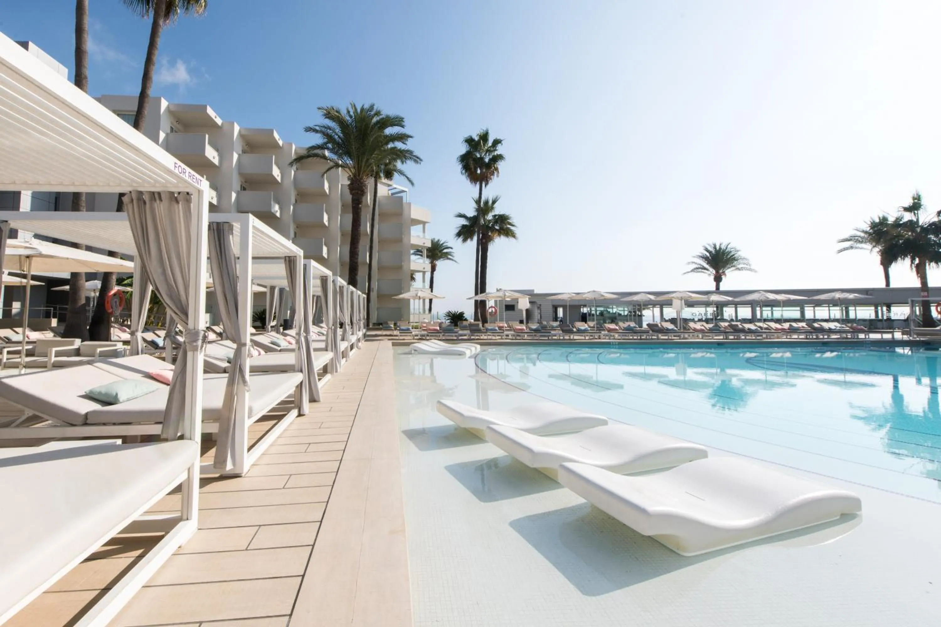 Swimming pool in Hotel Garbi Ibiza & Spa