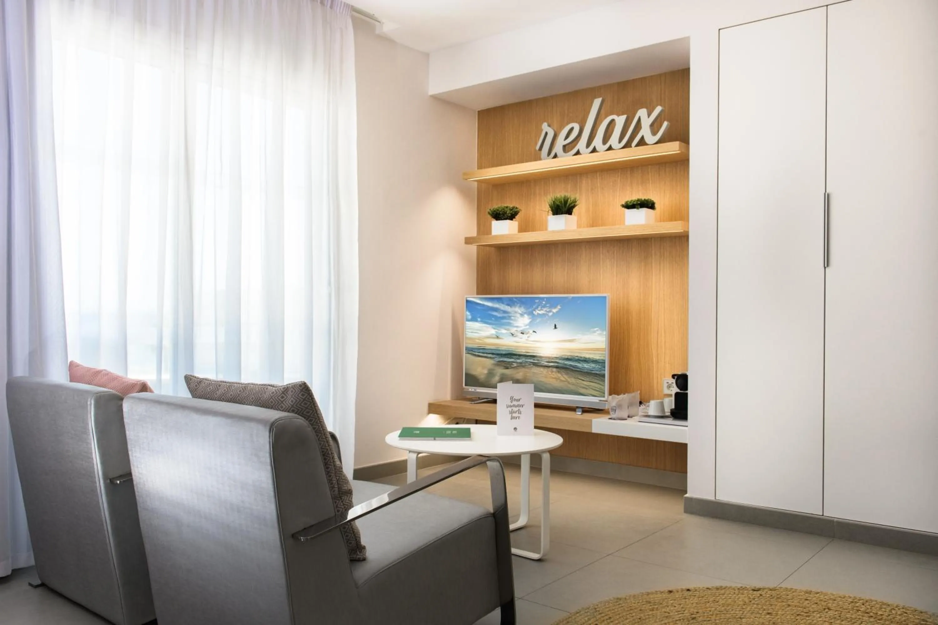 Living room in Hotel Garbi Ibiza & Spa