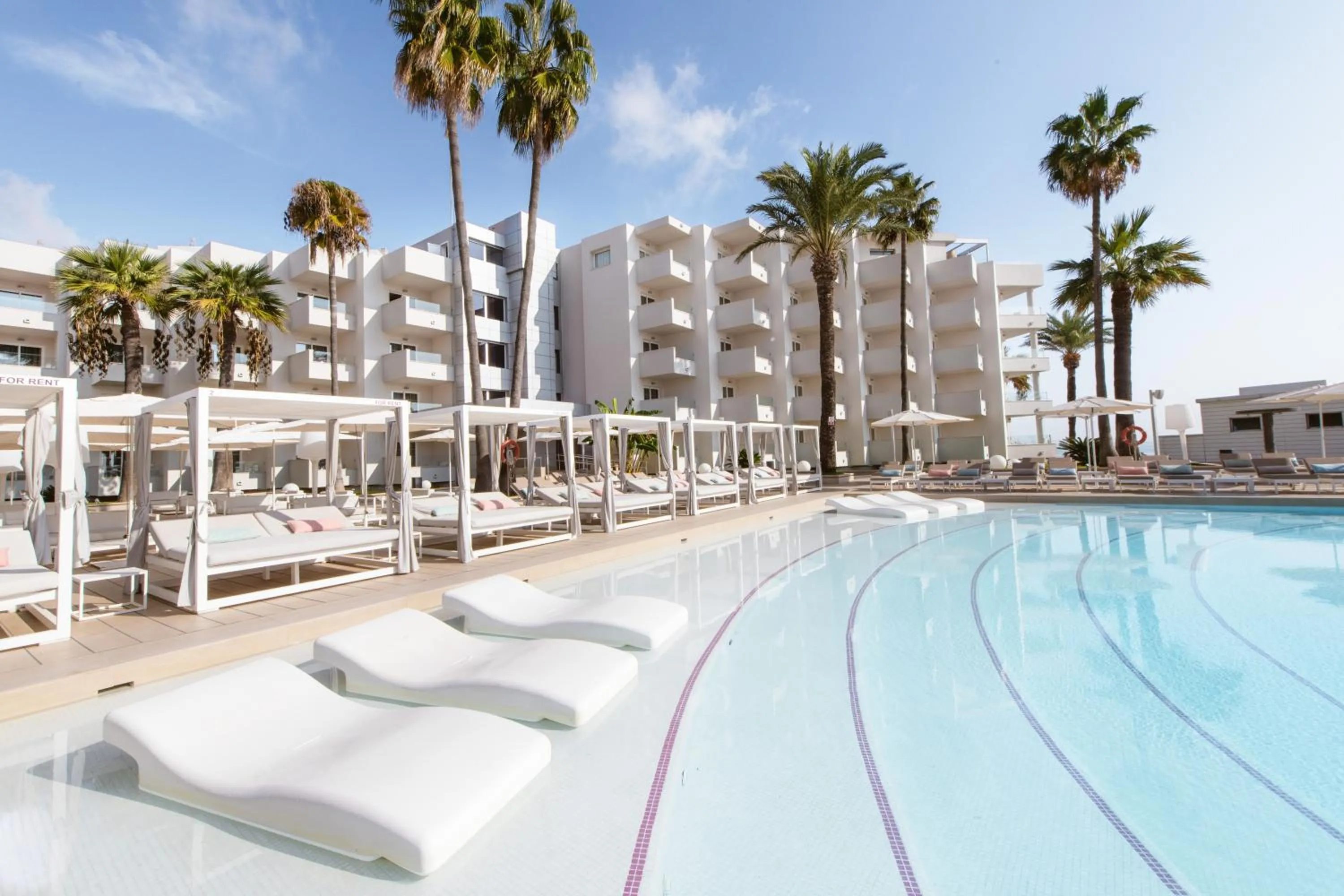 Swimming pool in Hotel Garbi Ibiza & Spa