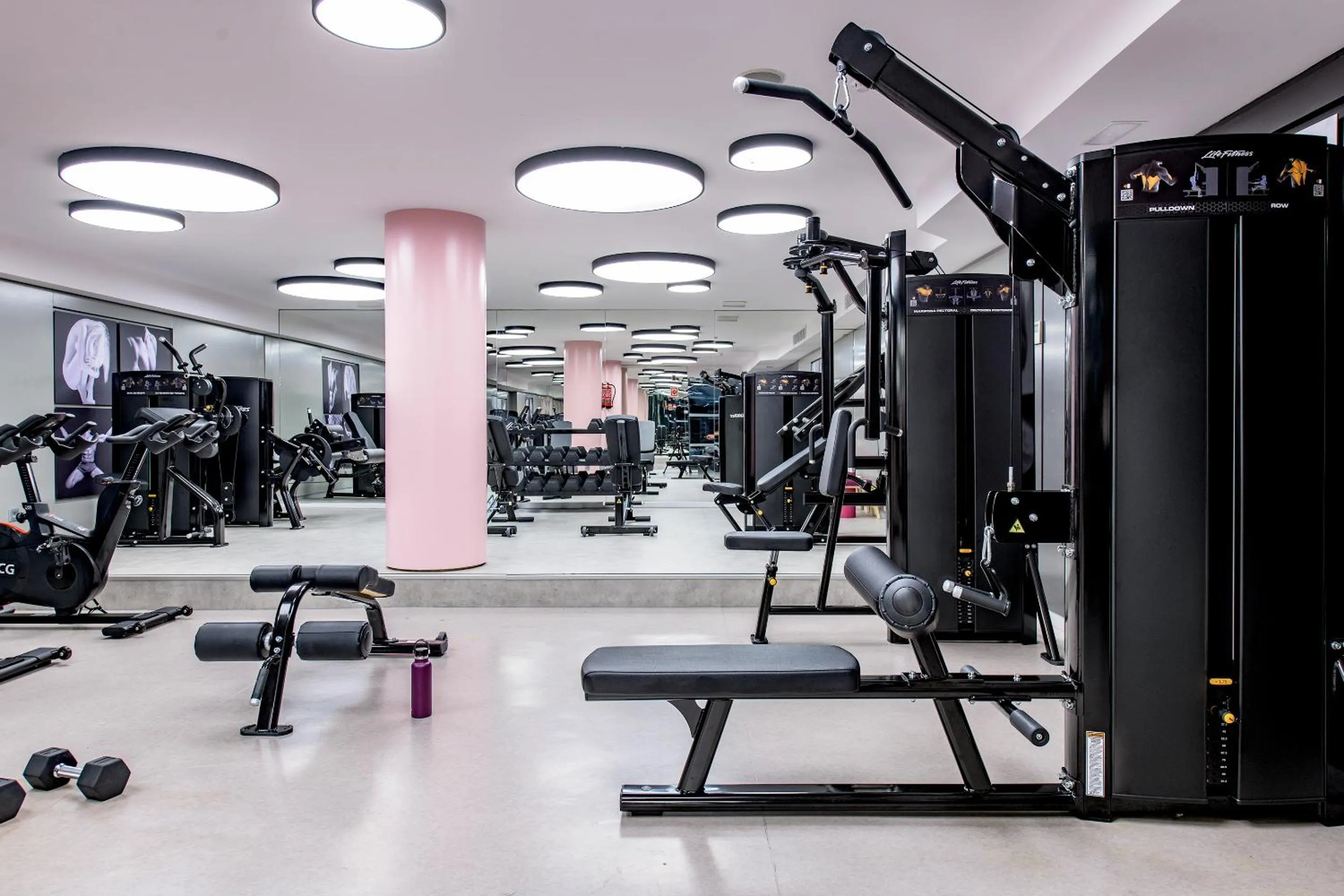 Fitness centre/facilities in Hotel Garbi Ibiza & Spa
