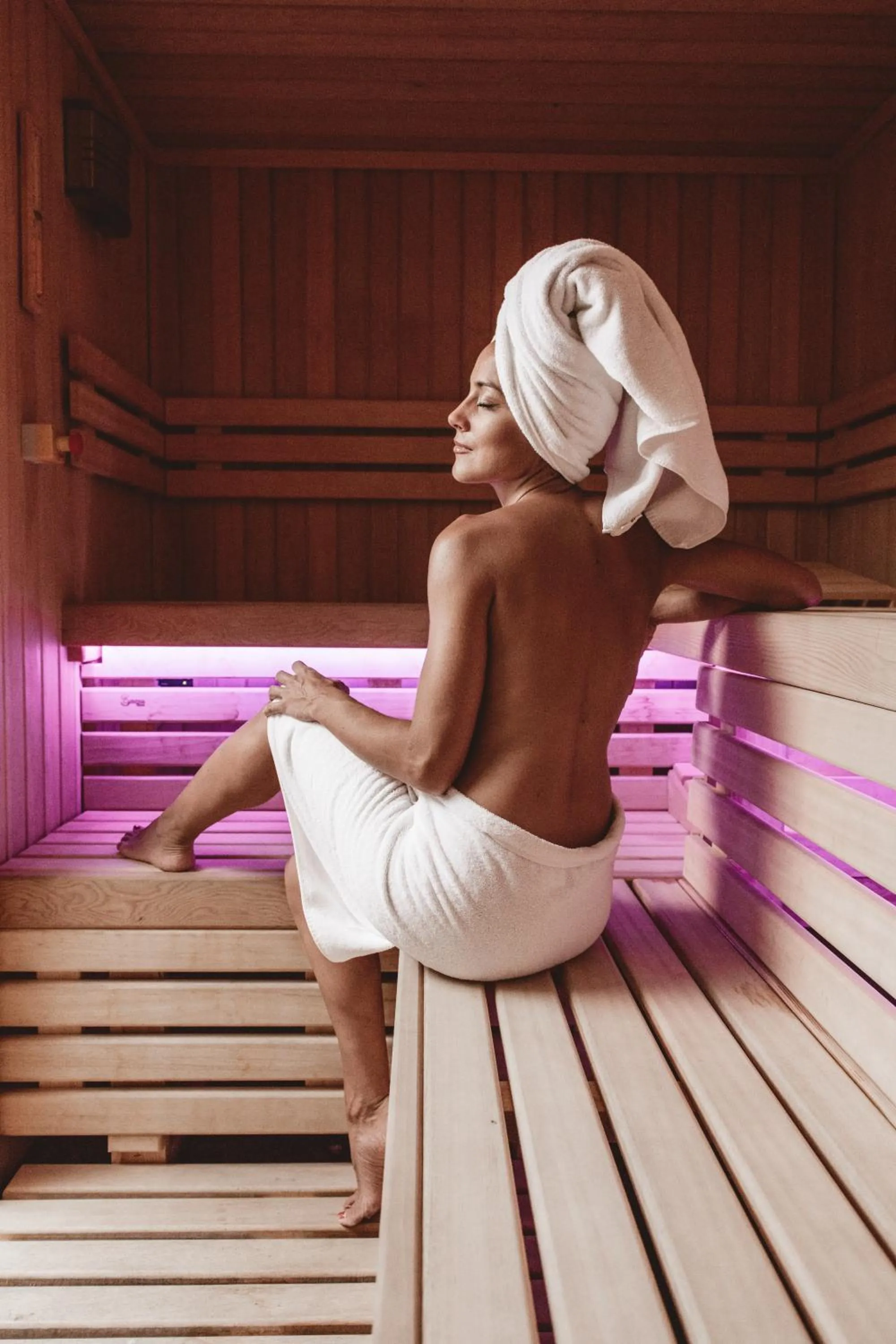 Sauna in Hotel Garbi Ibiza & Spa