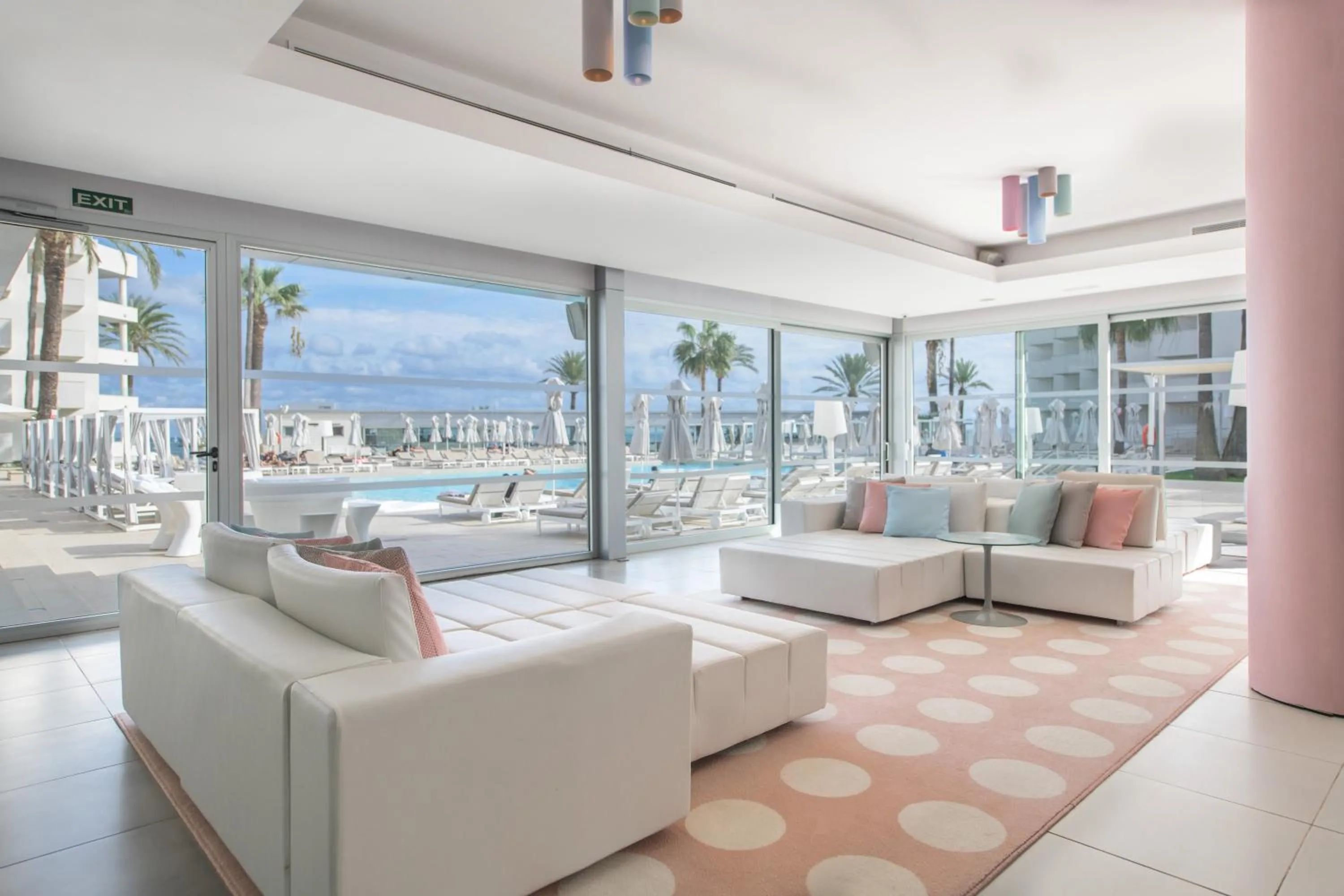 Living room in Hotel Garbi Ibiza & Spa
