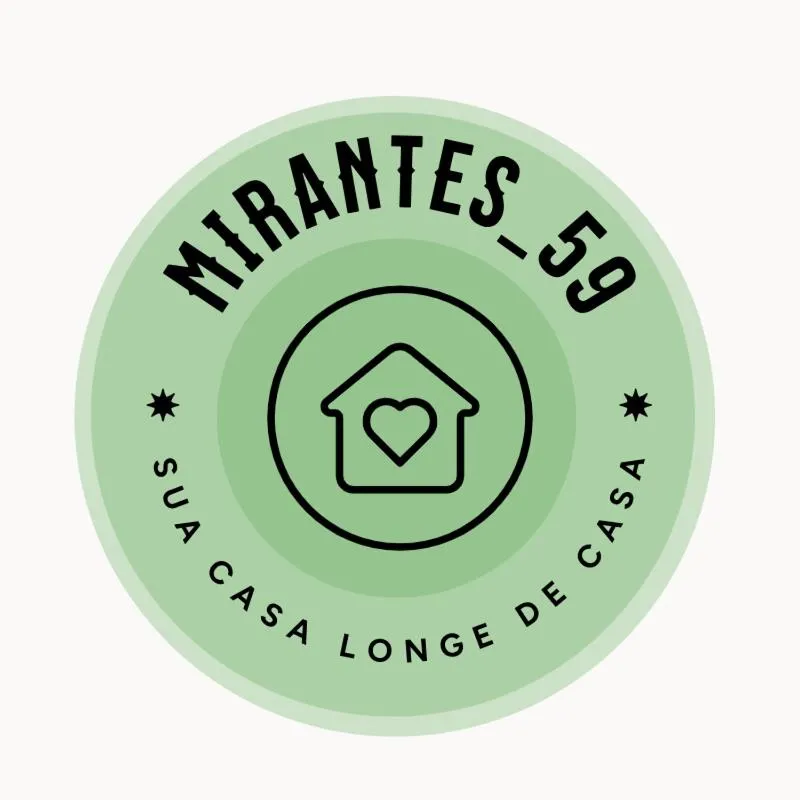 Property logo or sign in Mirantes 59 Apto próximo à Ponta Negra e Cotovelo