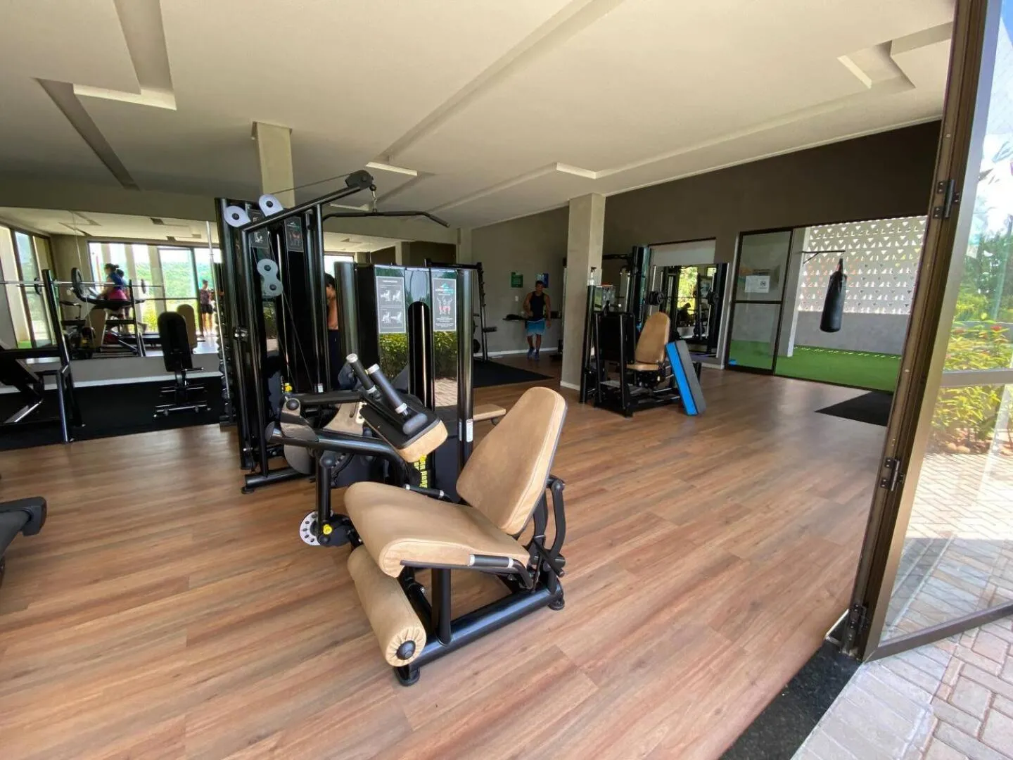Fitness centre/facilities in Mirantes 59 Apto próximo à Ponta Negra e Cotovelo
