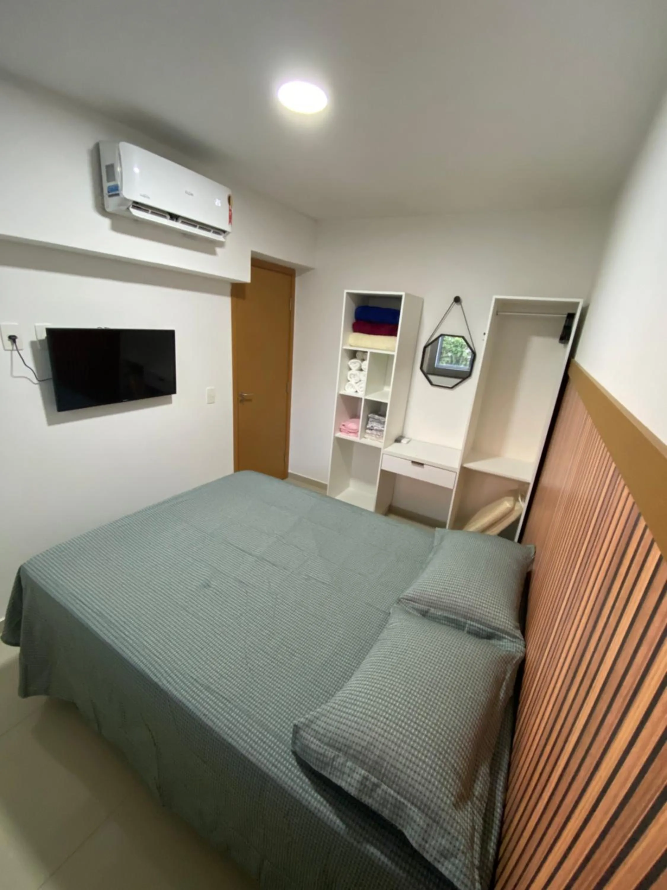 Photo of the whole room, Bed in Mirantes 59 Apto próximo à Ponta Negra e Cotovelo