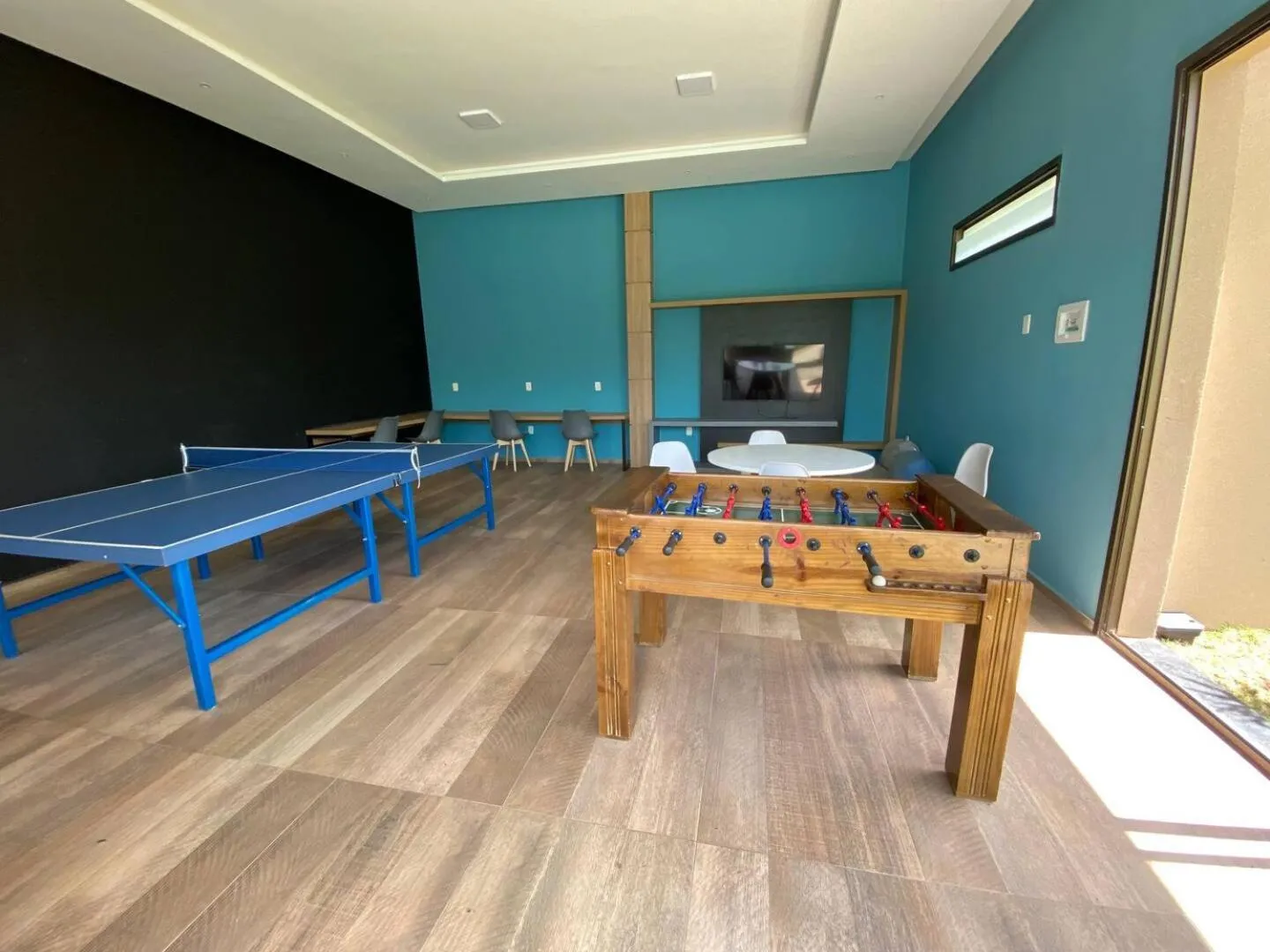 Game Room in Mirantes 59 Apto próximo à Ponta Negra e Cotovelo