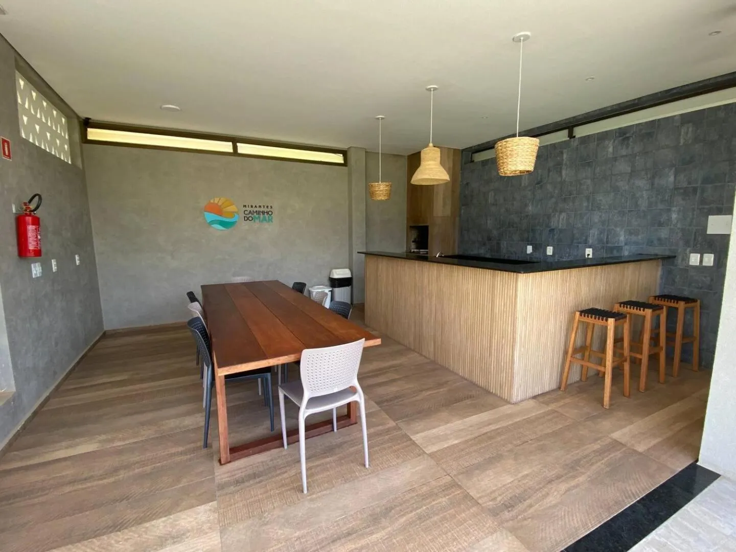 BBQ facilities in Mirantes 59 Apto próximo à Ponta Negra e Cotovelo