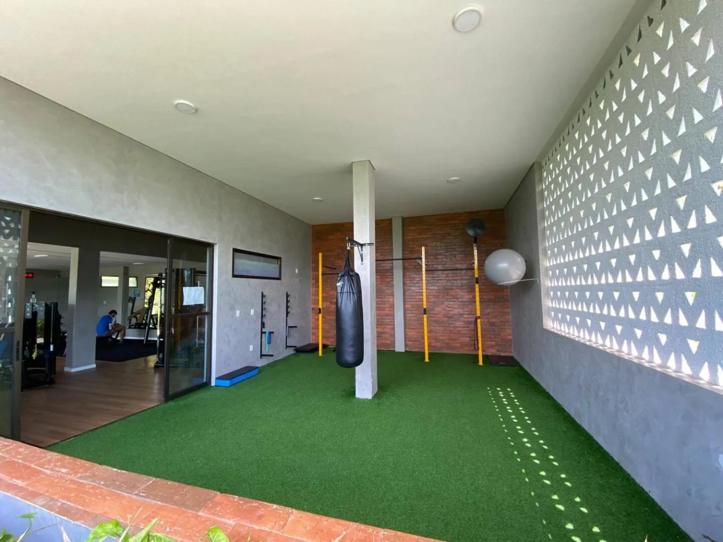 Fitness centre/facilities in Mirantes 59 Apto próximo à Ponta Negra e Cotovelo