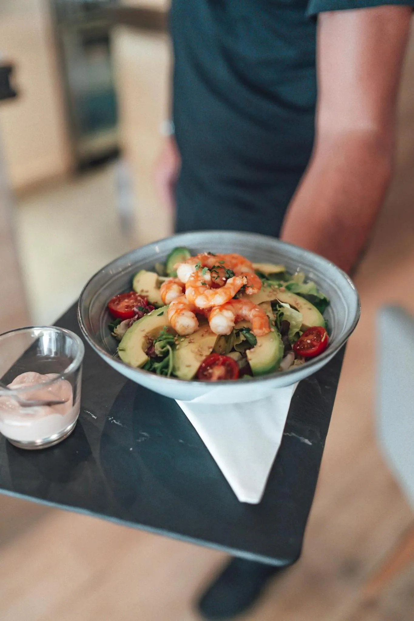 Food close-up in Puerto Azul Marbella