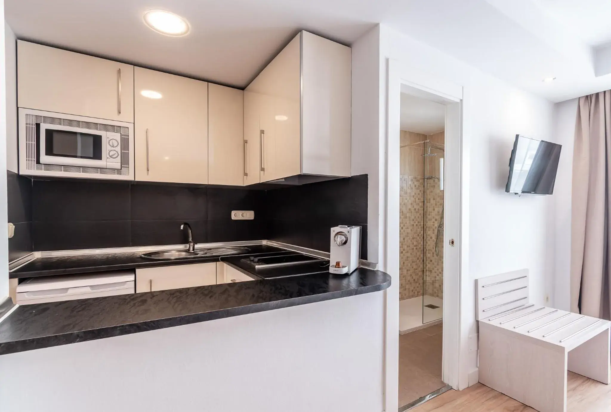 Studio with Side Sea View (1-2 Adults) in Puerto Azul Marbella Studio with Side Sea View (1-2 Adults) in Puerto Azul Marbella