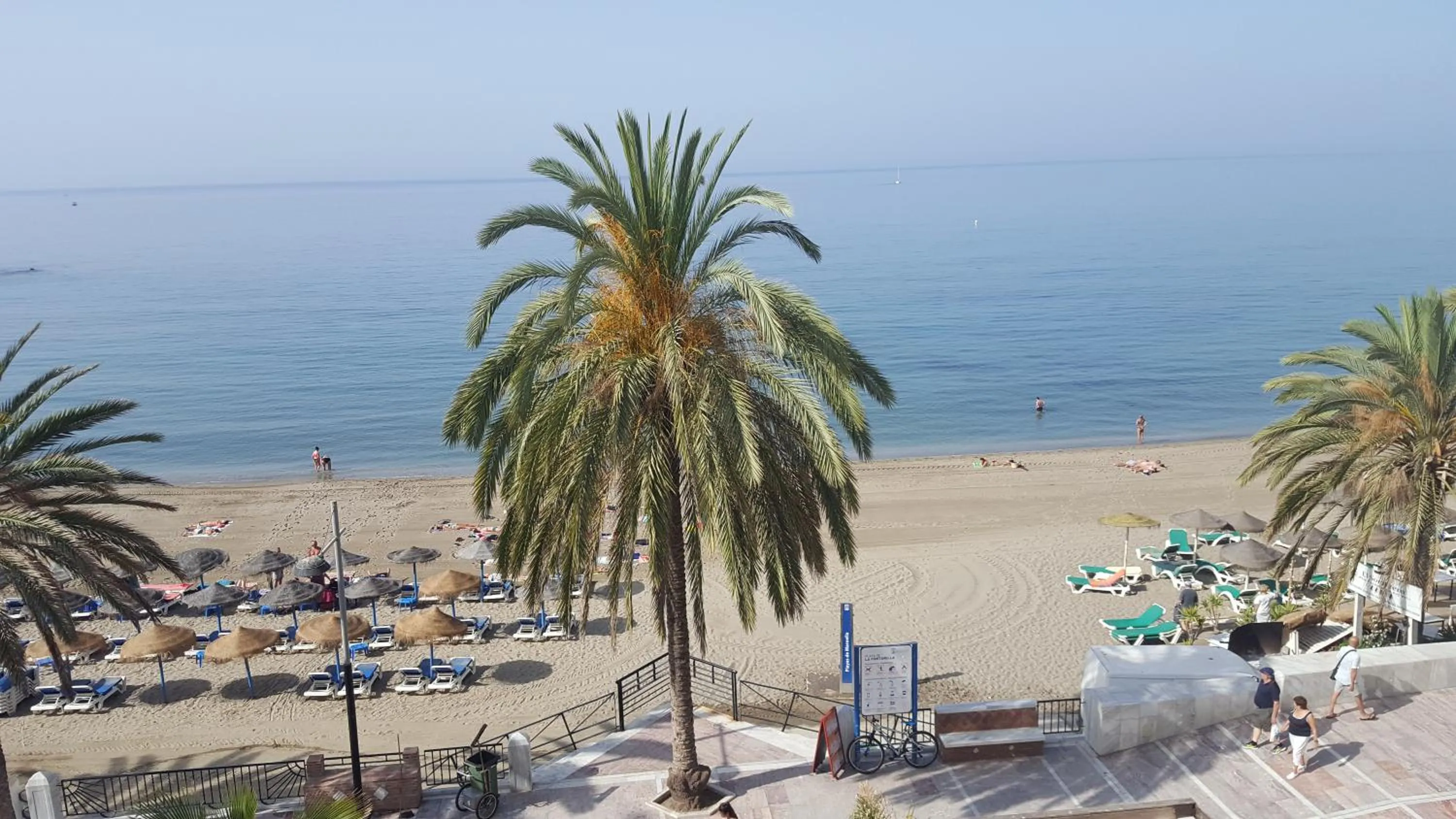 Beach in Puerto Azul Marbella
