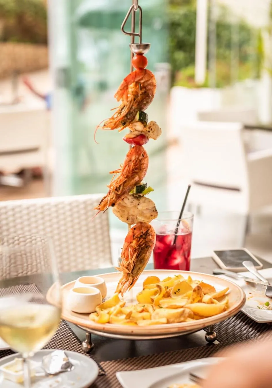 Restaurant/places to eat in Puerto Azul Marbella