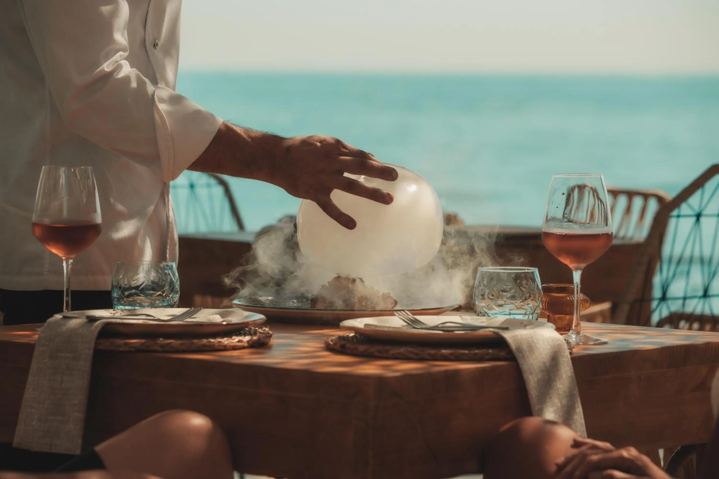 Food and drinks in Puerto Azul Marbella