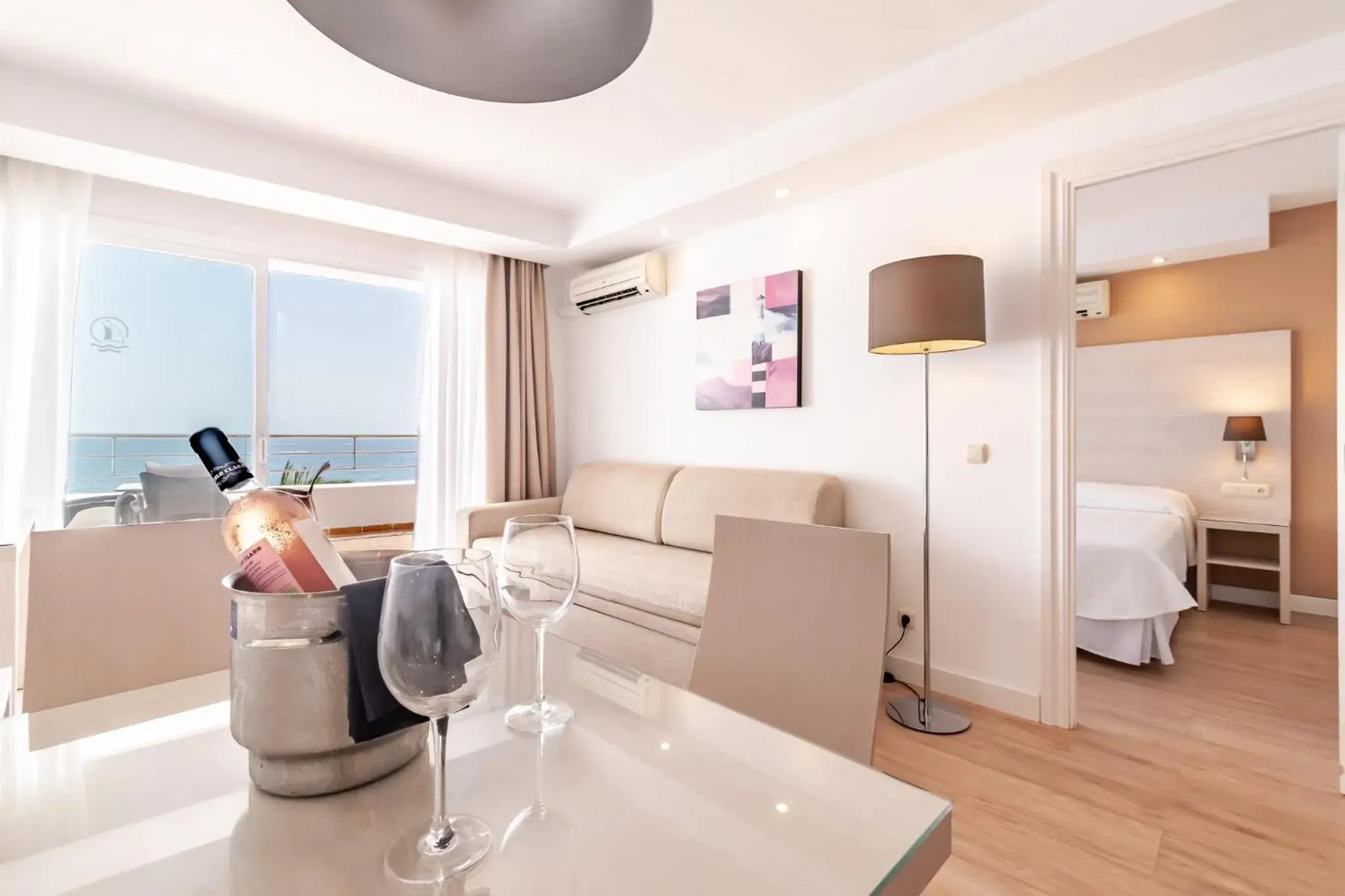 Living room in Puerto Azul Marbella Living room in Puerto Azul Marbella