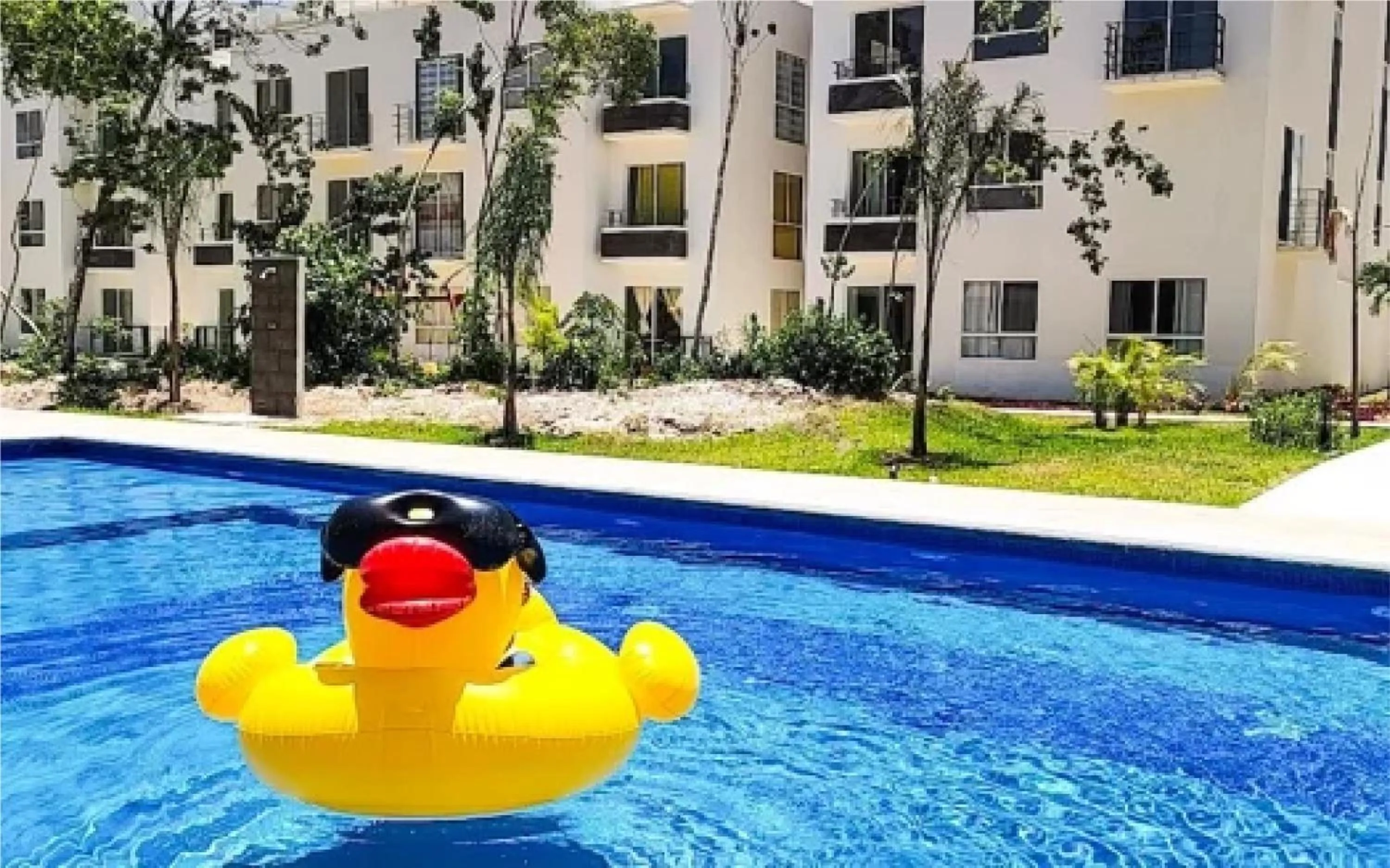 Garden in Caribe Turquesa, Departamento Completo, Playa del Carmen