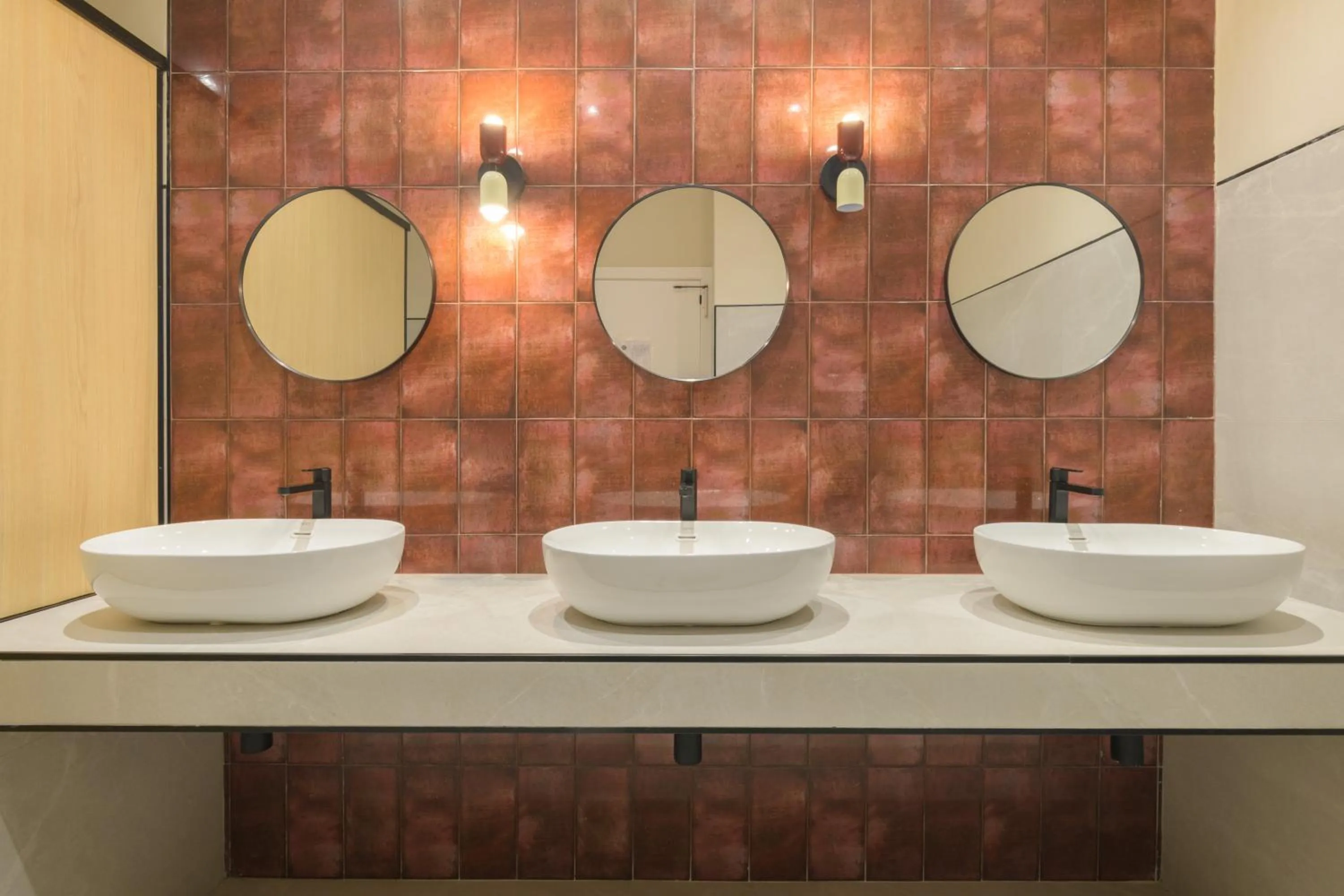 Public Bath in Hotel Parasol by Dorobe