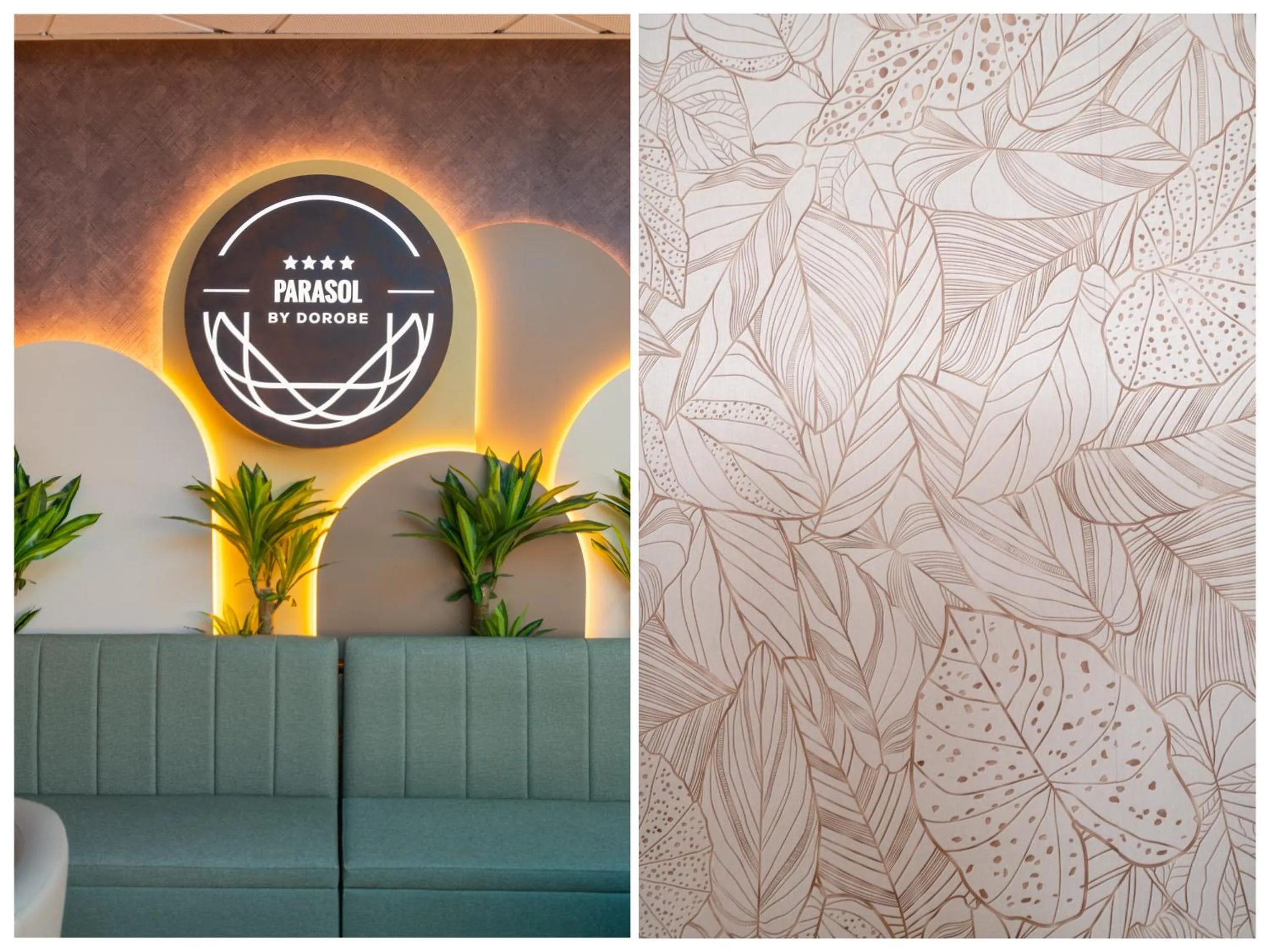 Property logo or sign in Hotel Parasol by Dorobe