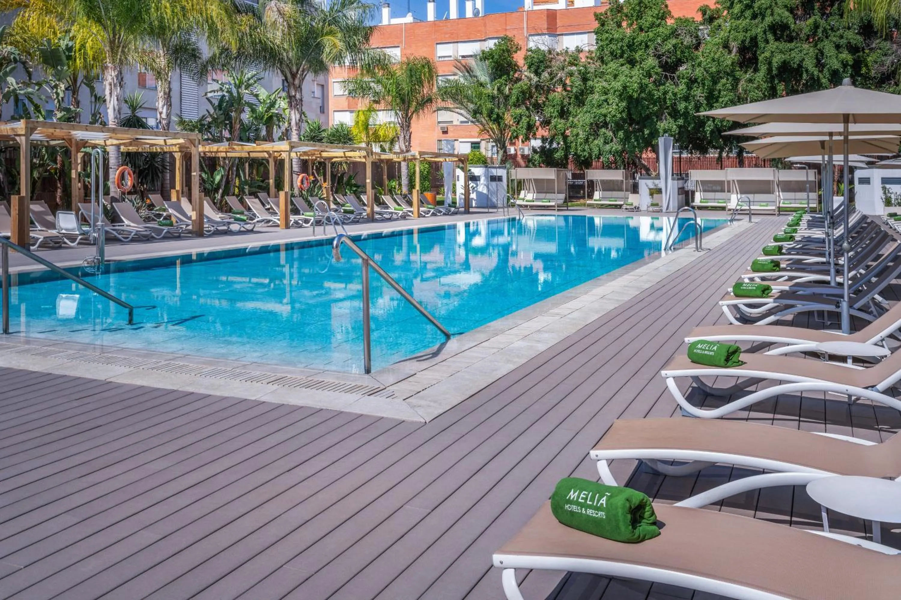 Swimming pool in Melia Lebreros