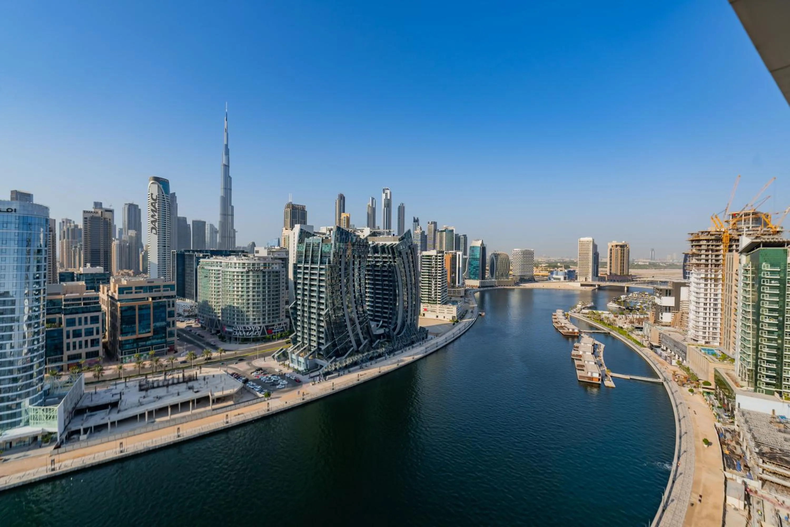 Lake view in Kasco Homes Waves Tower Business Bay