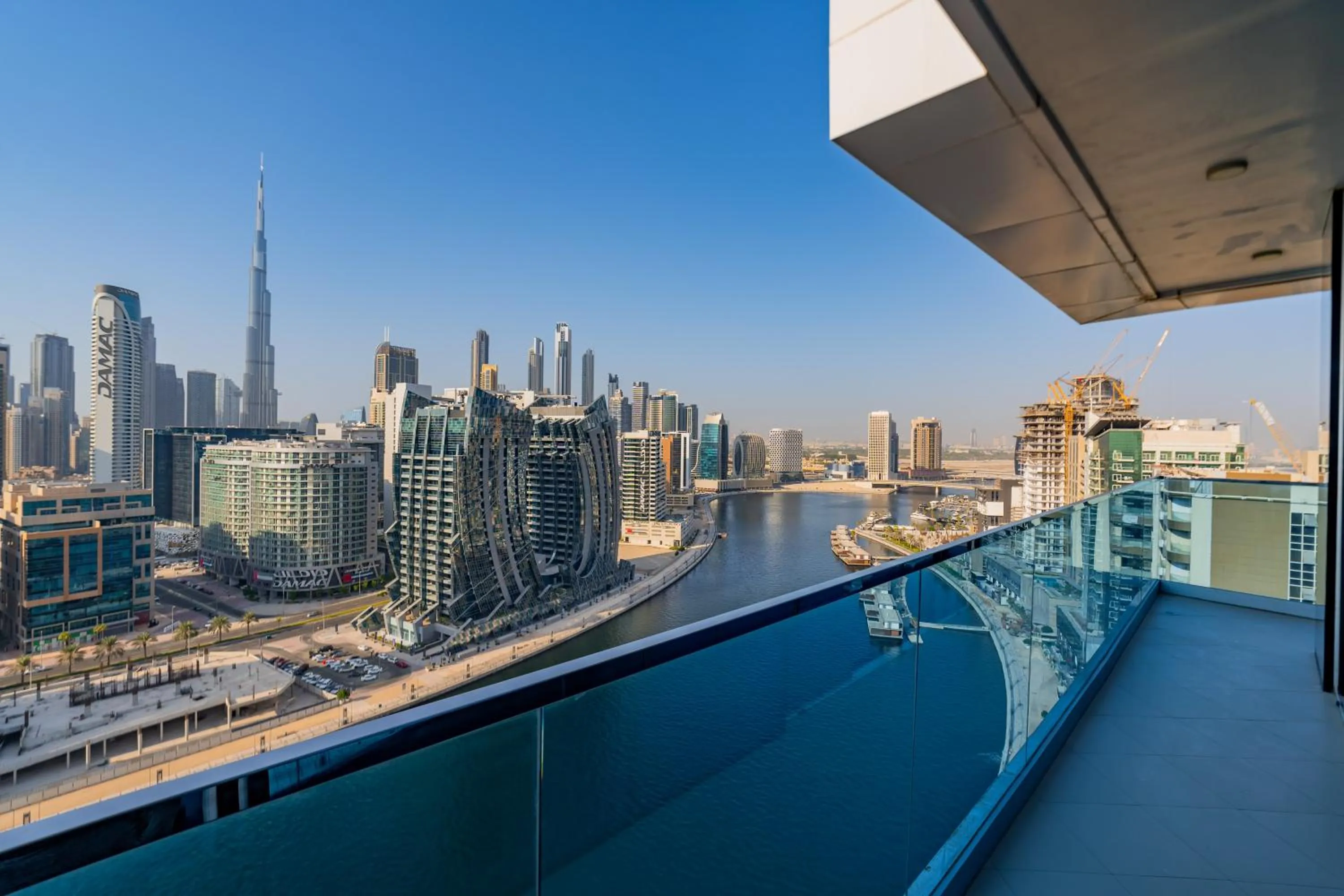 Balcony/Terrace in Kasco Homes Waves Tower Business Bay