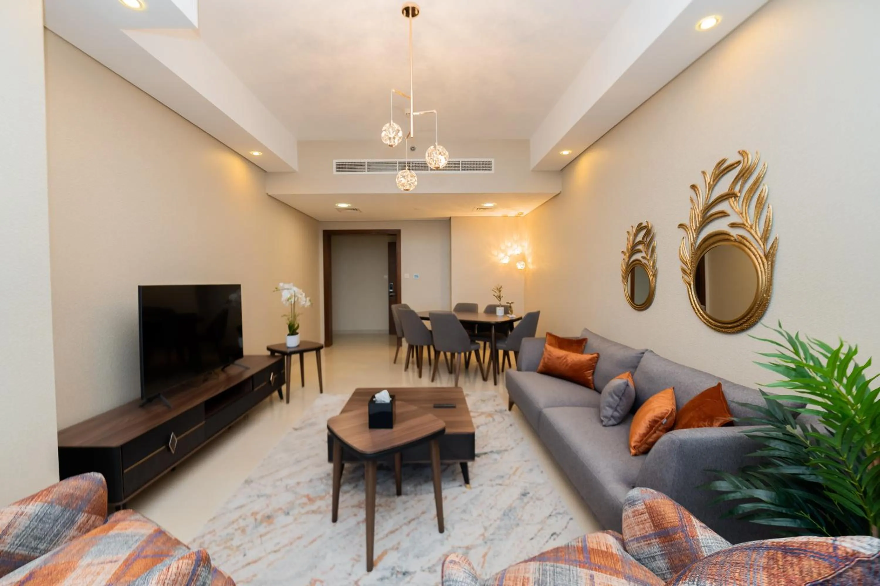 Living room in Kasco Homes Waves Tower Business Bay