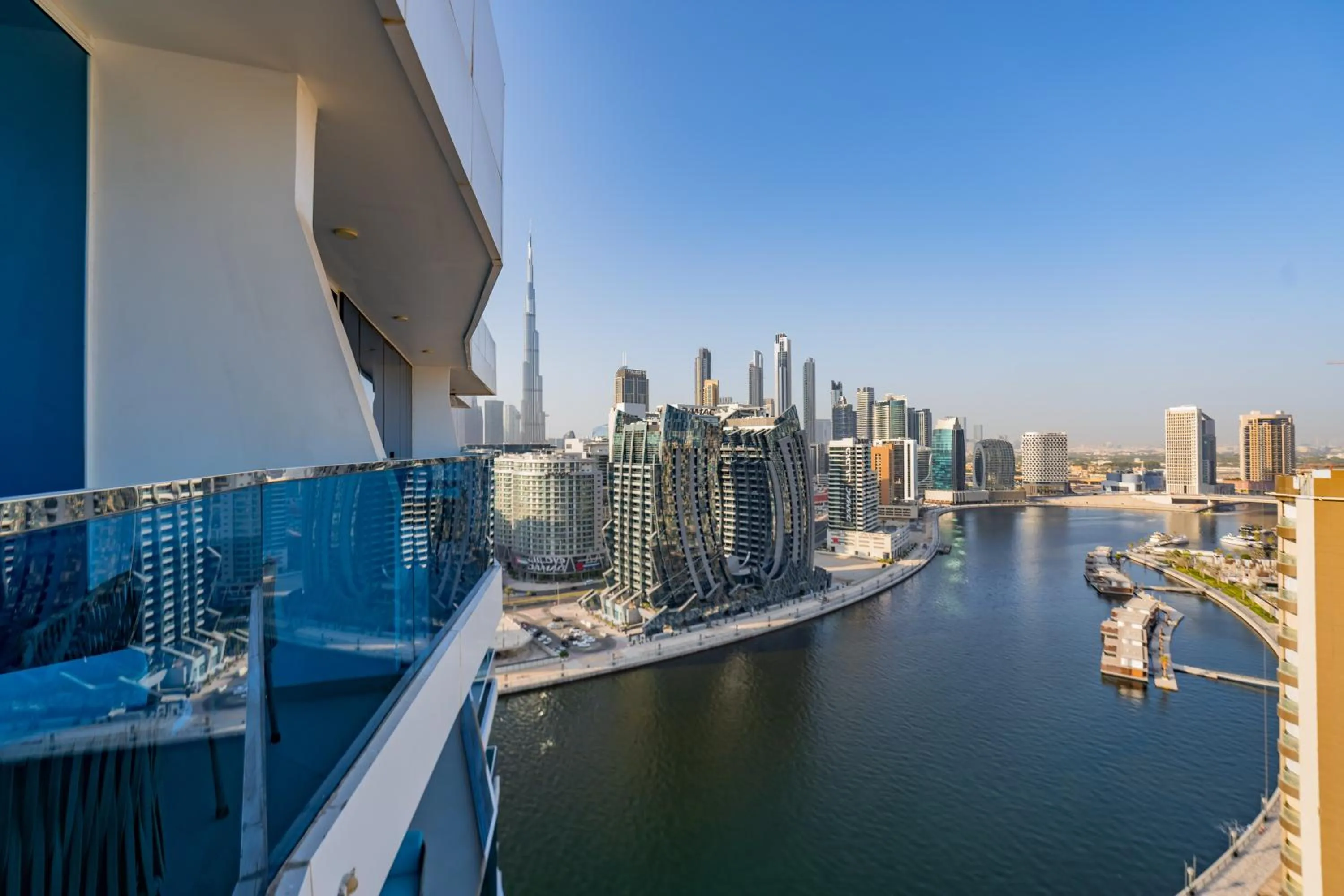 Lake view in Kasco Homes Waves Tower Business Bay